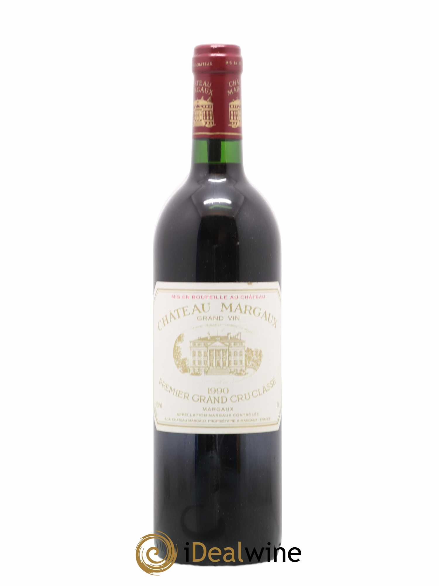 Château Margaux 1er Grand Cru Classé 1990 - Lot de 1 bouteille - 0