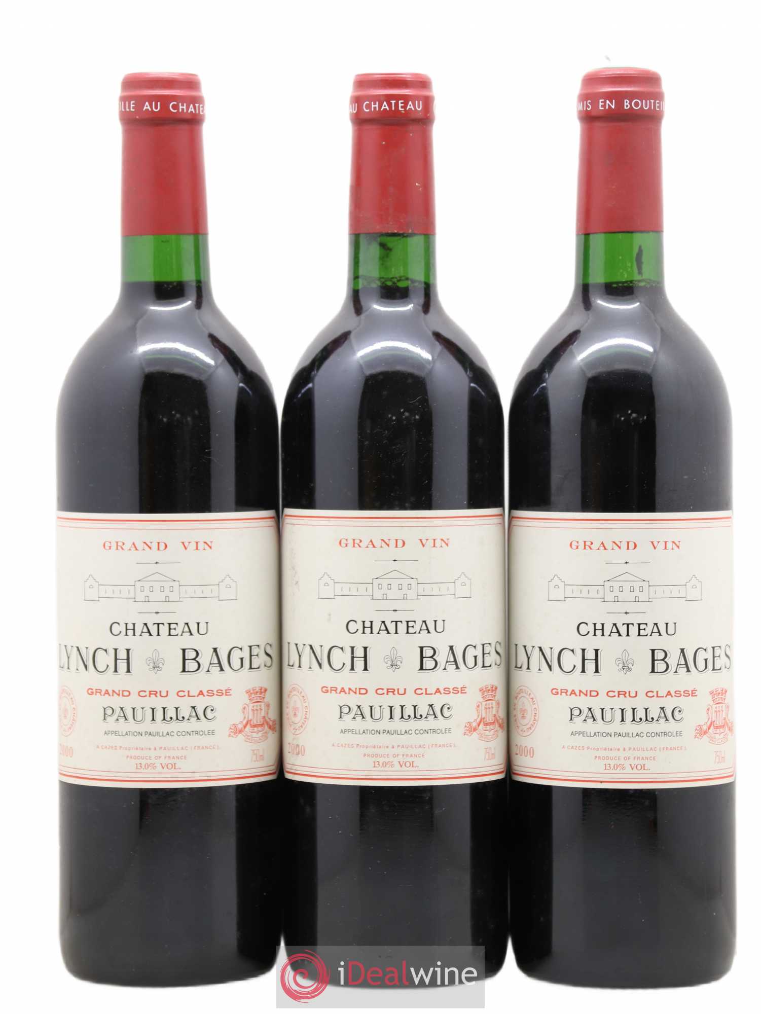 Château Lynch Bages 5ème Grand Cru Classé 2000 - Lot de 6 bouteilles - 2