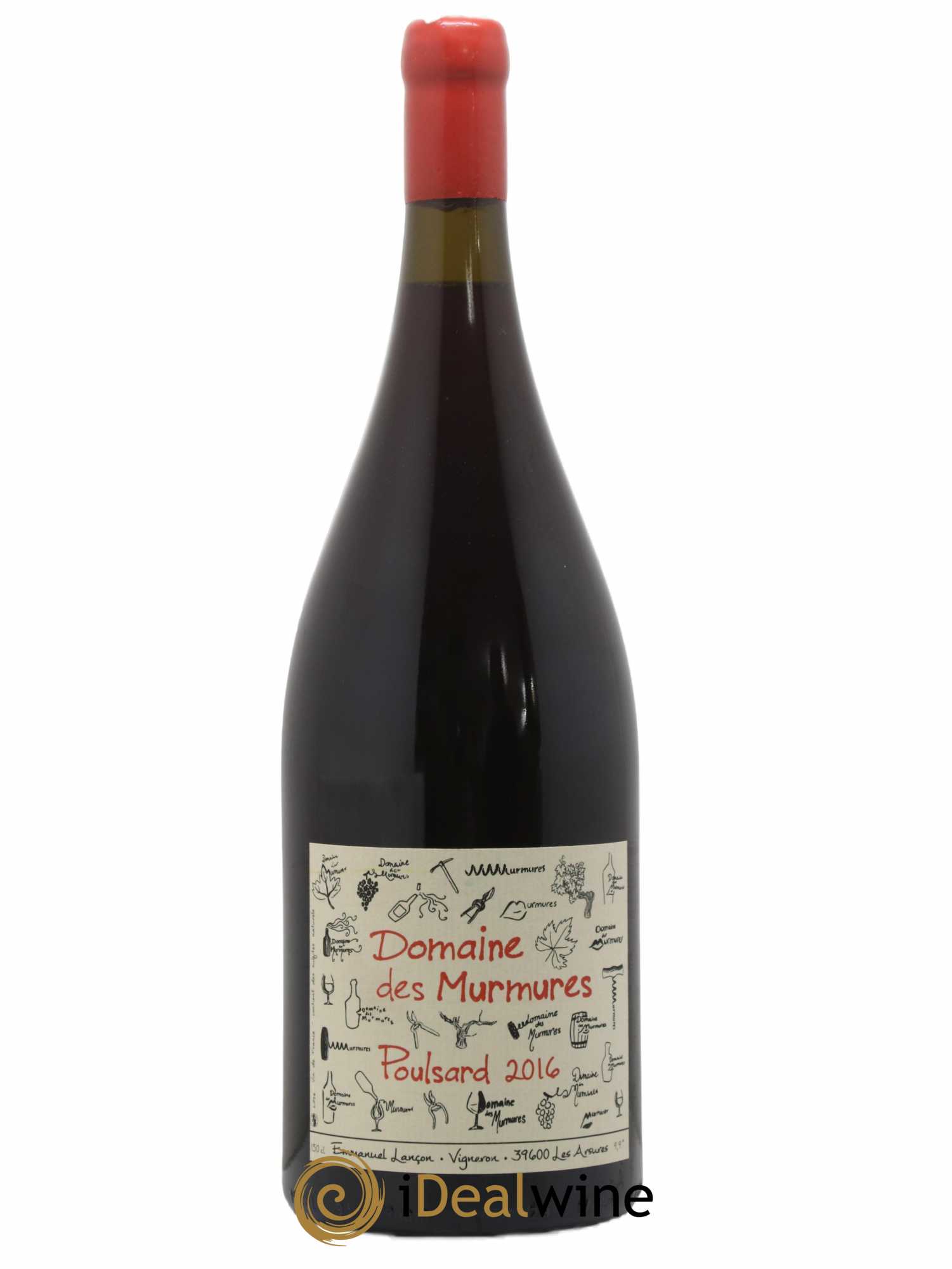 Vin de France Poulsard Murmures (Domaine des) - Emmanuel Lançon 2016 - Lot de 1 magnum - 0