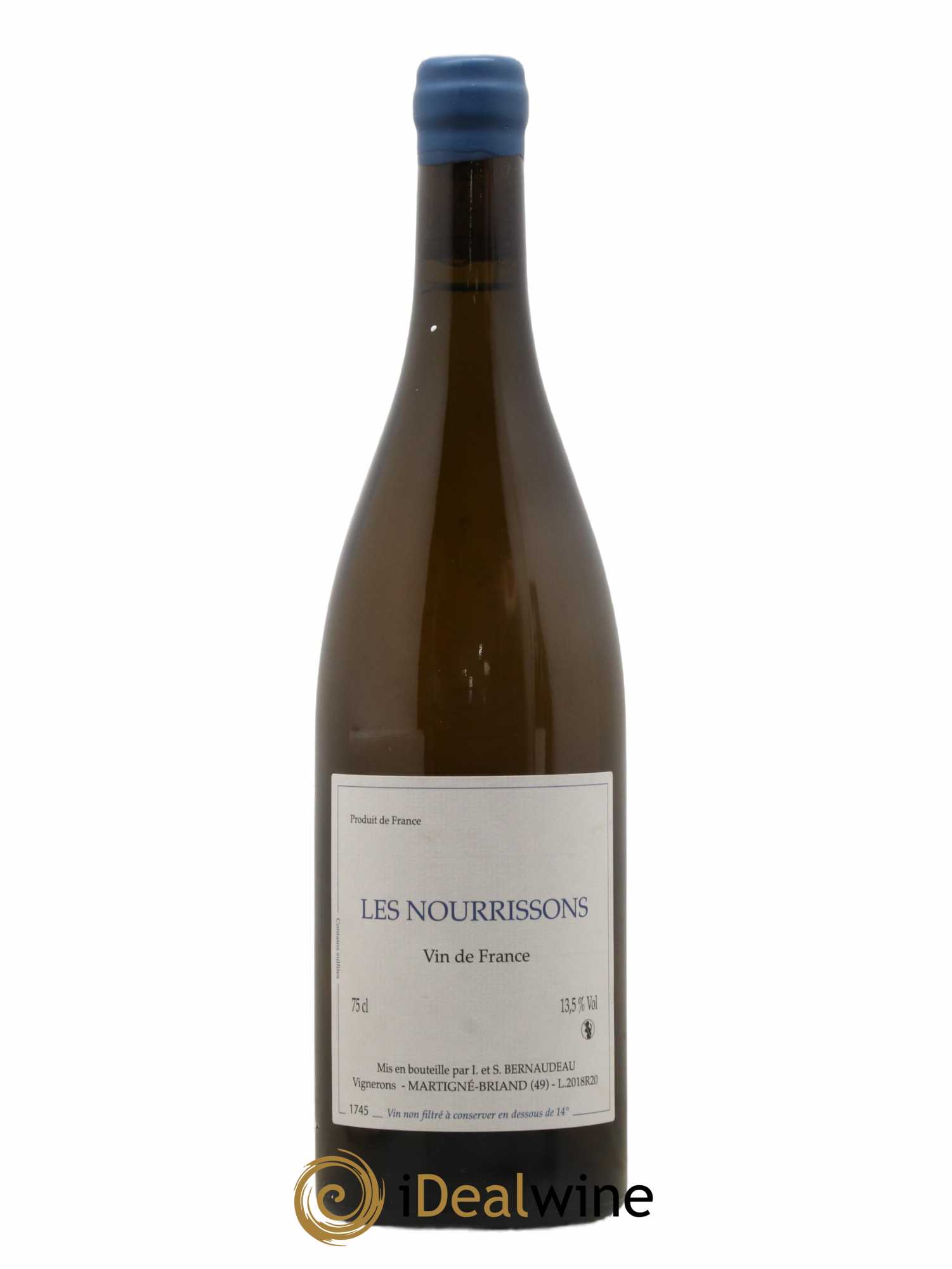 Vin de France Les Nourrissons Stéphane Bernaudeau 2018 - Lot de 1 bouteille - 0