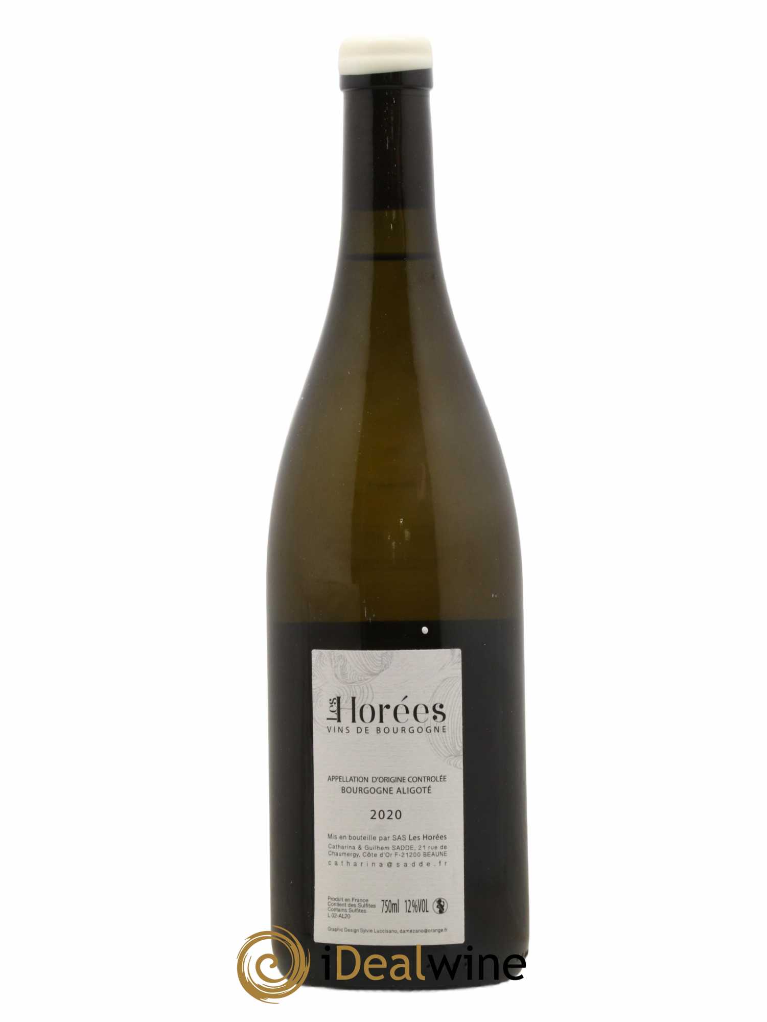 Bourgogne Aligoté En Coulezain Les Horées 2020 - Lot de 1 bouteille - 1