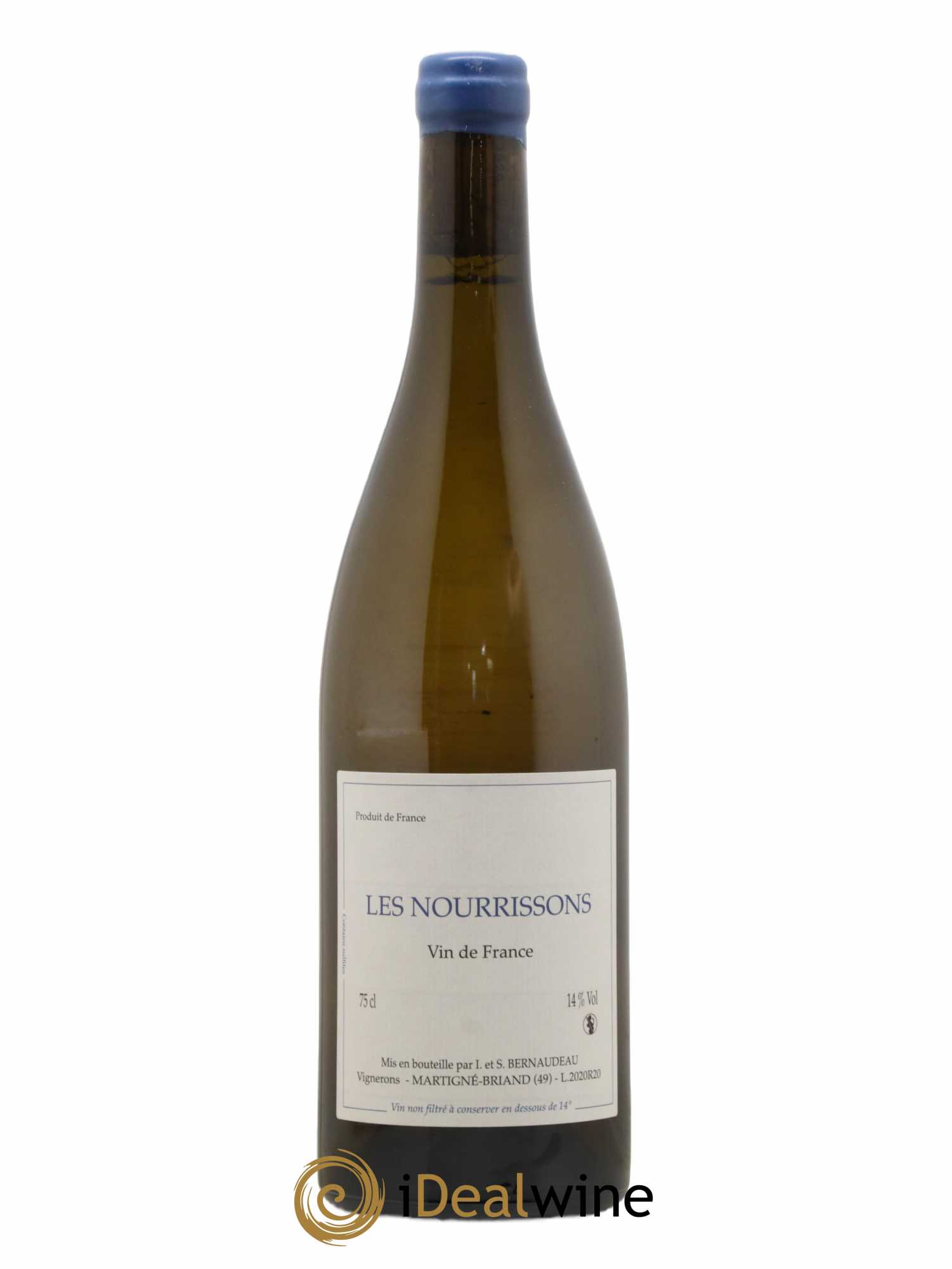 Vin de France Les Nourrissons Stéphane Bernaudeau 2020 - Lot de 1 bouteille - 0