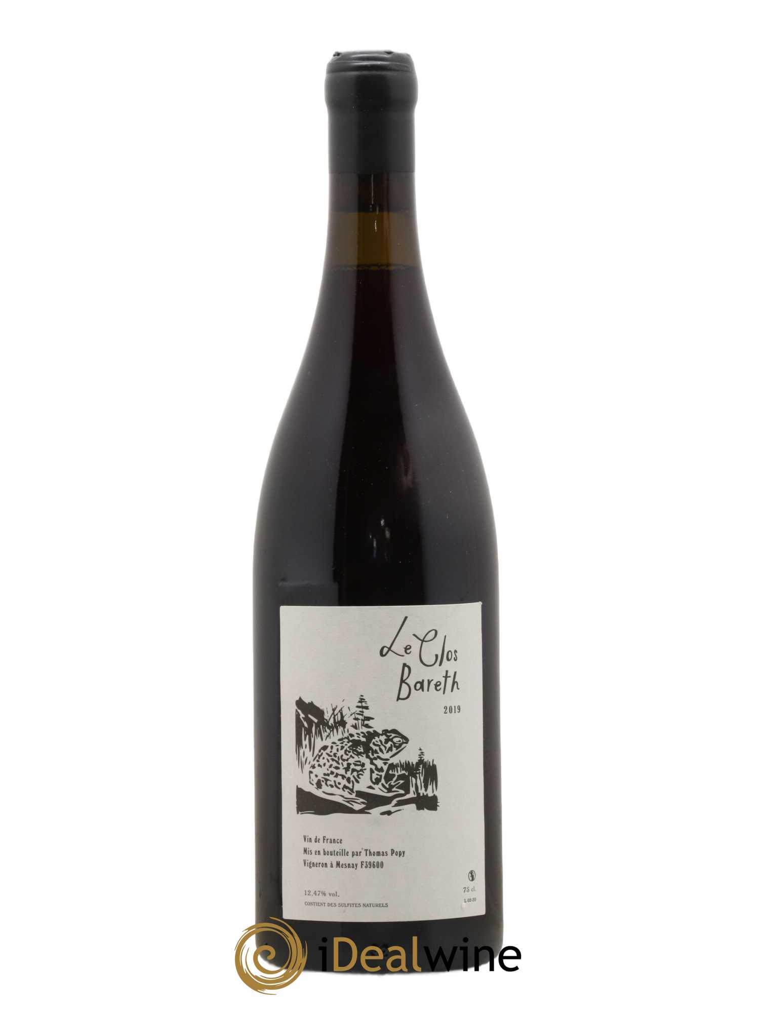 Vin de France Le Clos Bareth Trousseau Thomas Popy 2019 - Lot of 1 bottle - 0