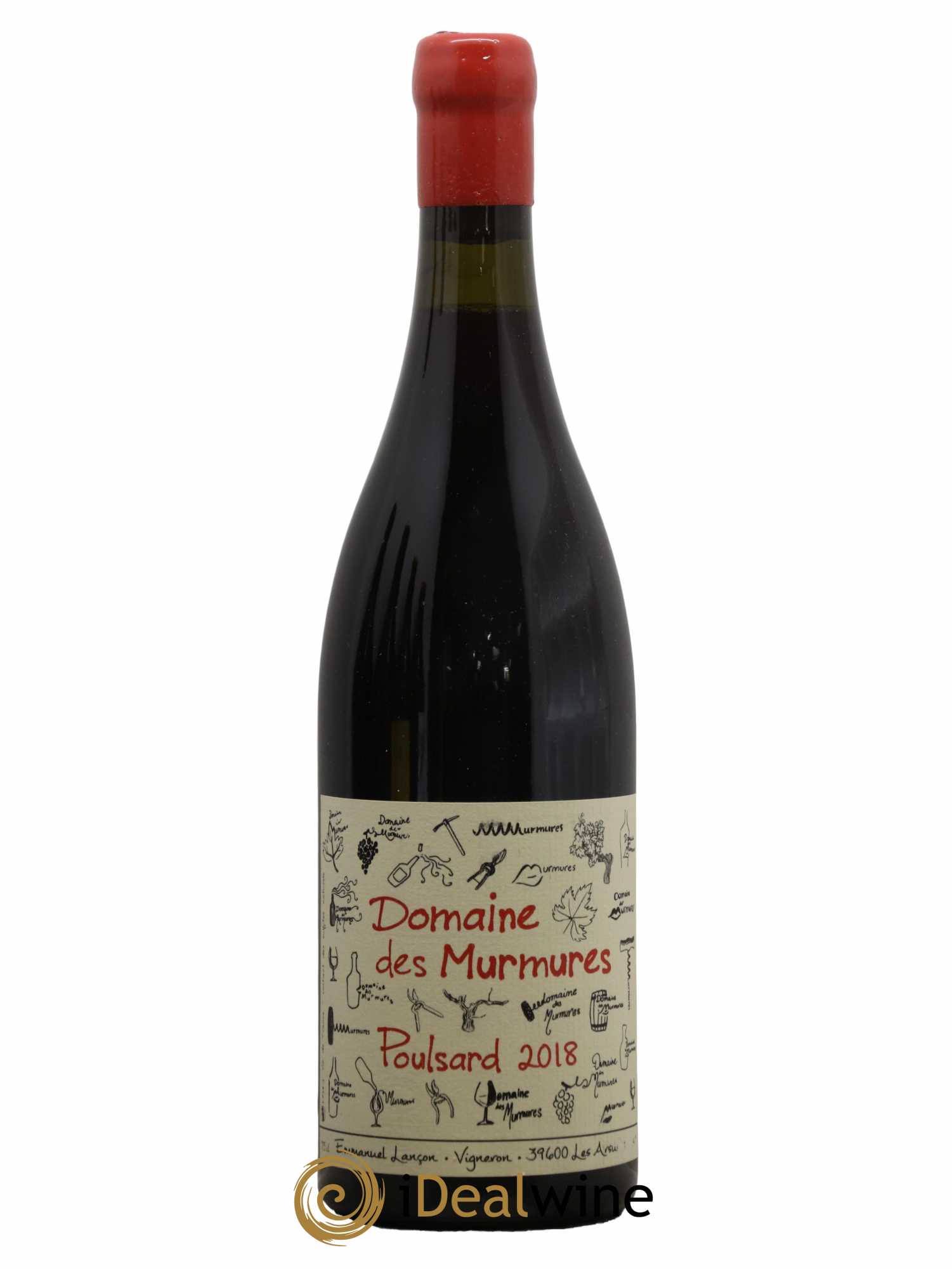 Vin de France Poulsard Murmures (Domaine des) - Emmanuel Lançon 2018 - Lot de 1 bouteille - 0