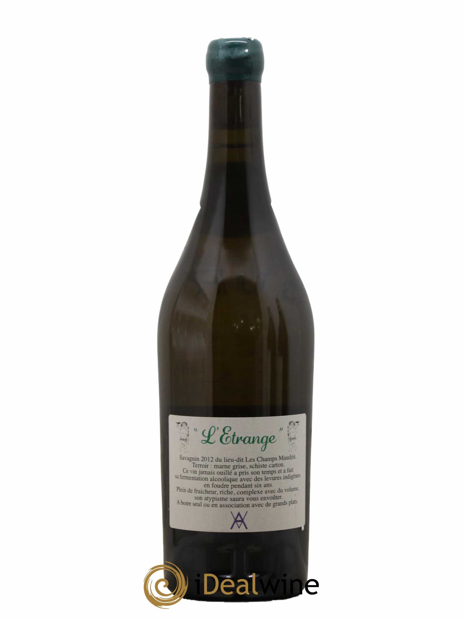 Arbois Savagnin Cuvée des Sorciers L'Étrange Domaine Lucien Aviet 2012 - Lot of 1 bottle - 1