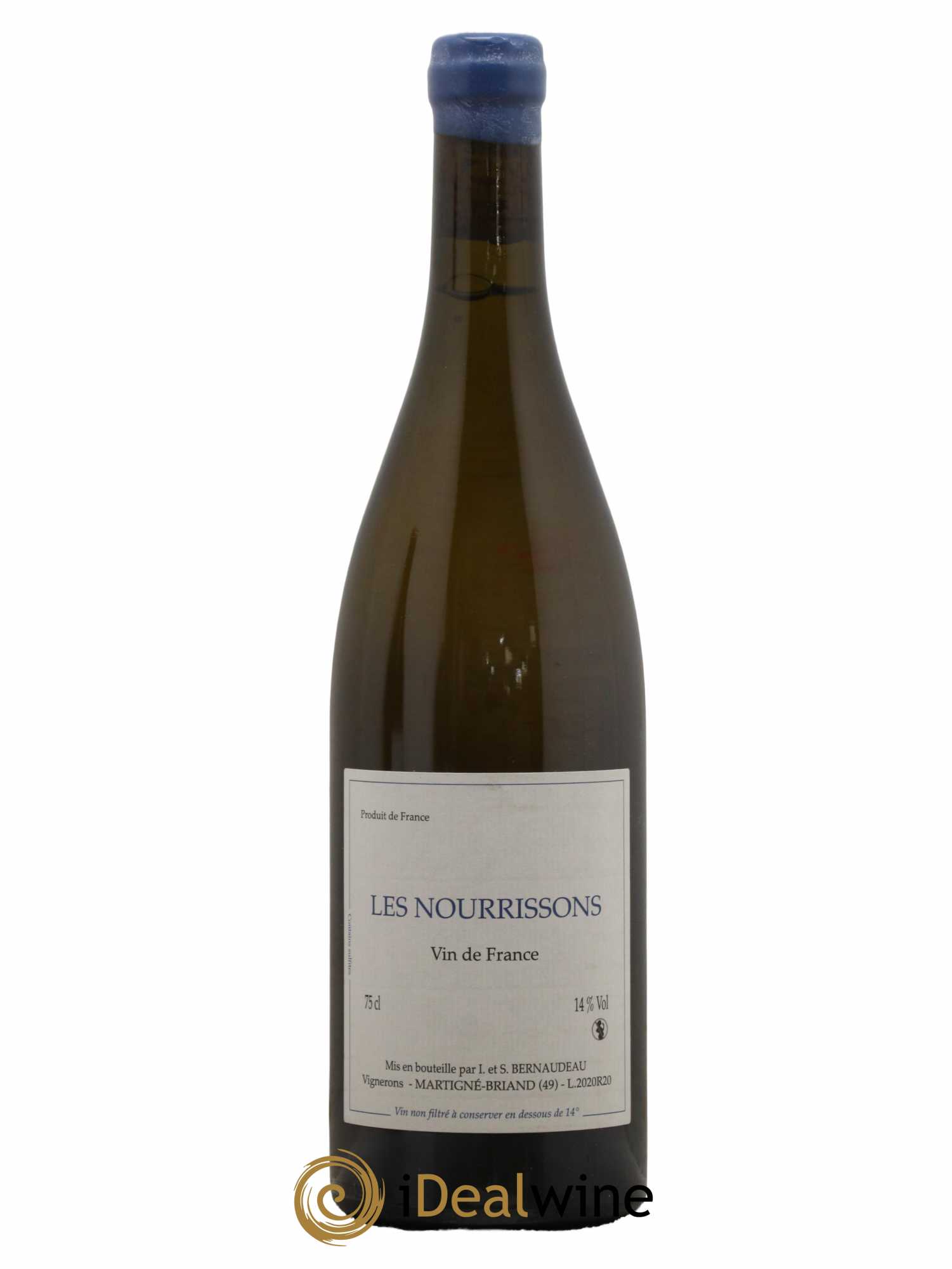 Vin de France Les Nourrissons Stéphane Bernaudeau 2020 - Lot de 1 bouteille - 0