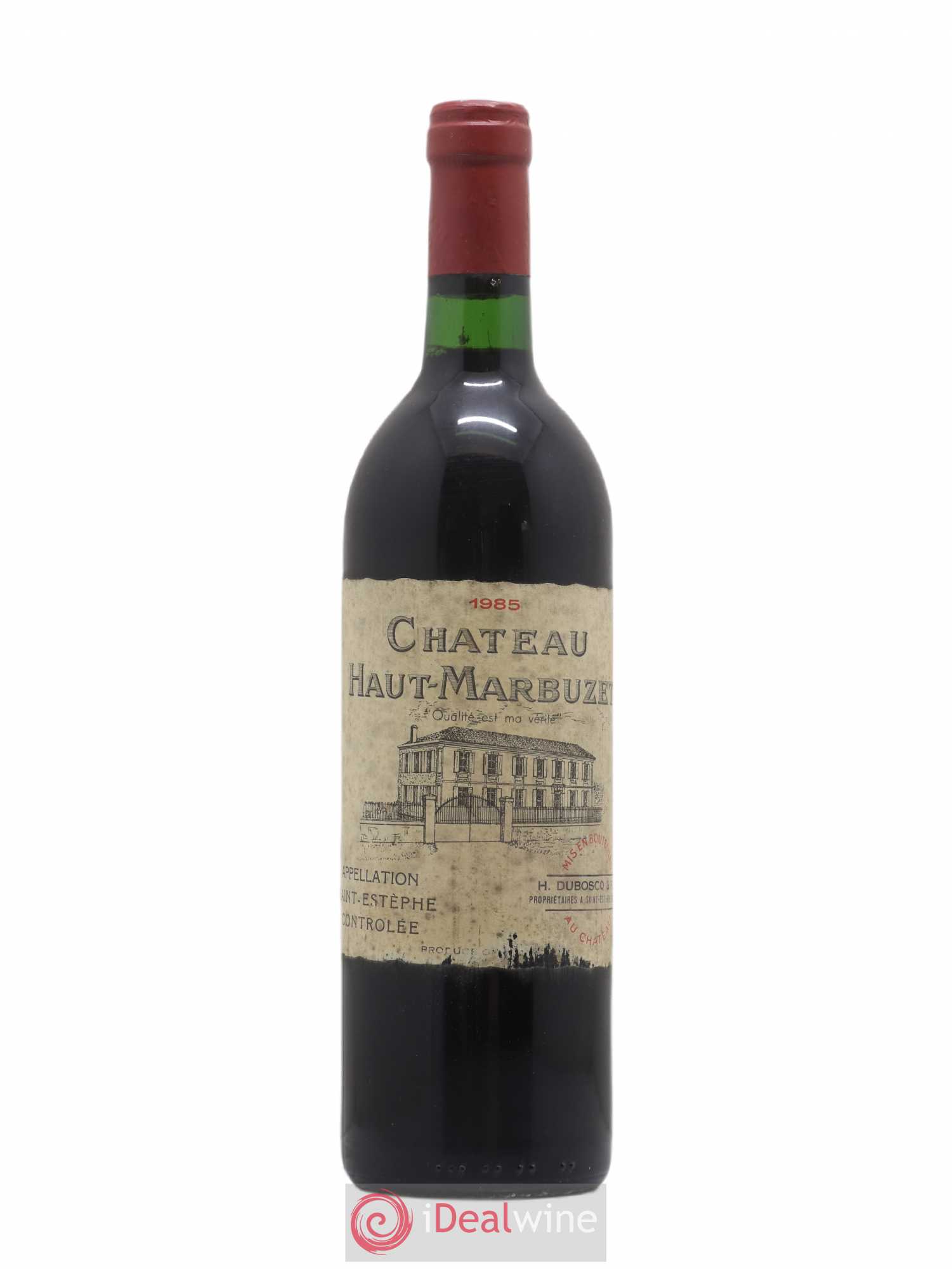 Château Haut Marbuzet 1985 - Lot de 1 bouteille - 0
