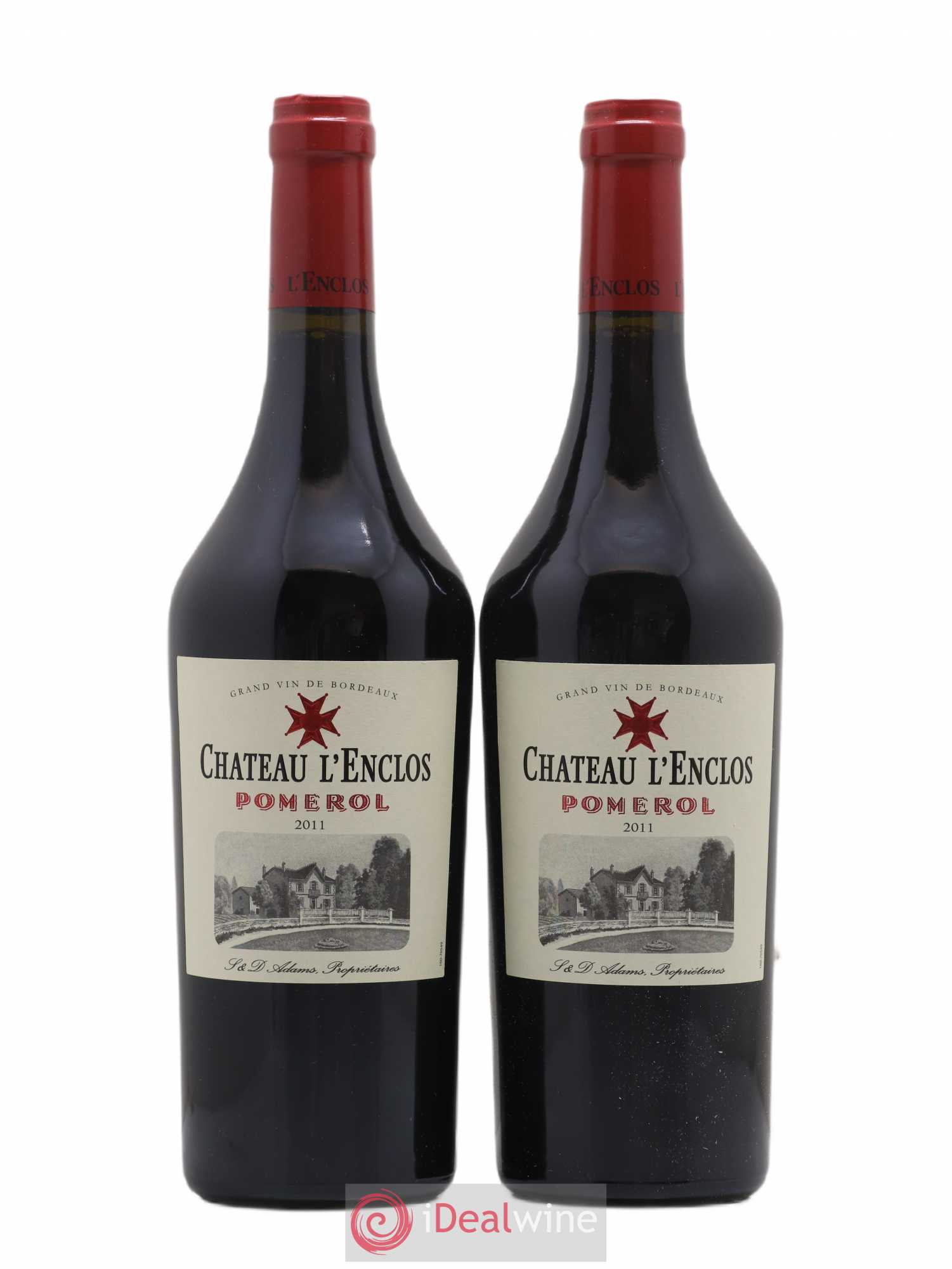 Château l' Enclos 2011 - Lot de 2 bouteilles - 0