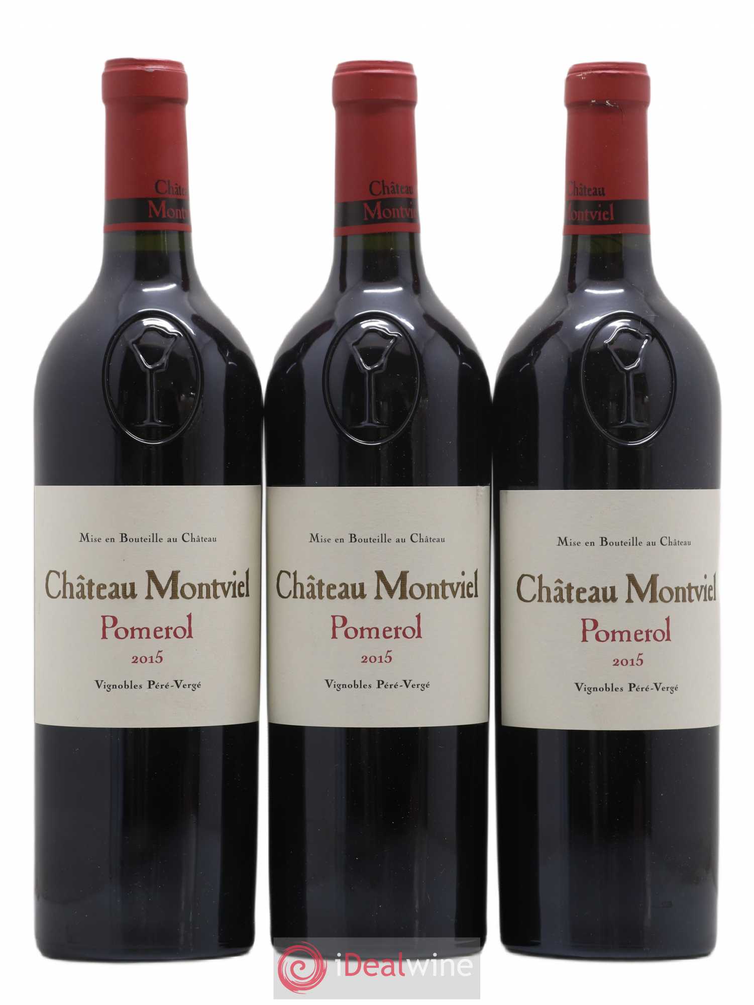Château Montviel 2015 - Lot de 3 bouteilles - 0