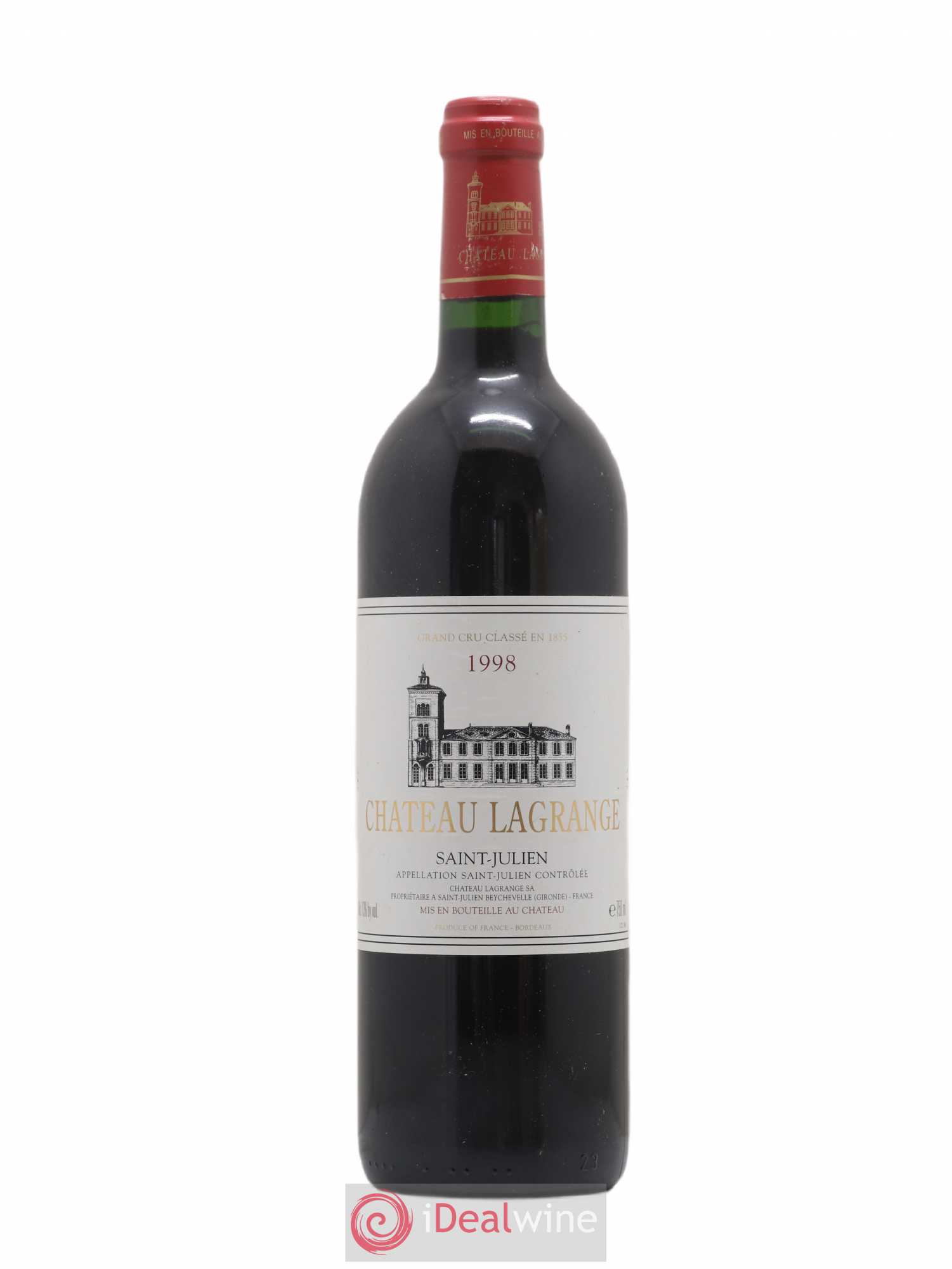 Château Lagrange 3ème Grand Cru Classé 1998 - Lot de 1 bouteille - 0