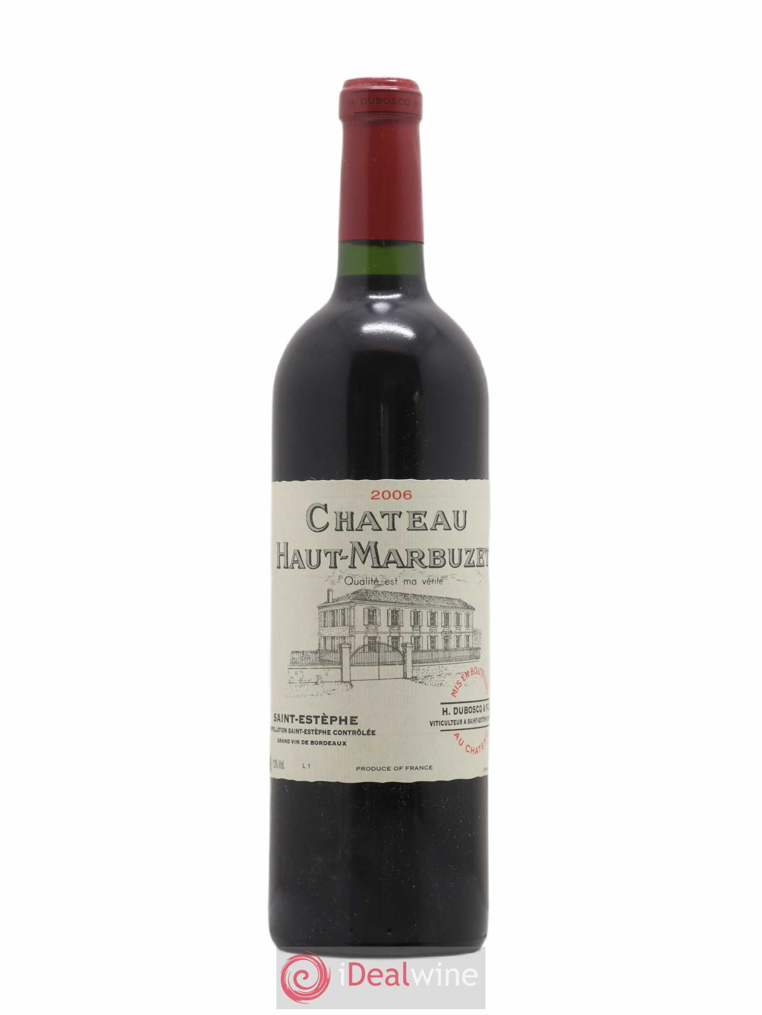 Château Haut Marbuzet 2006 - Lot de 1 bouteille - 0
