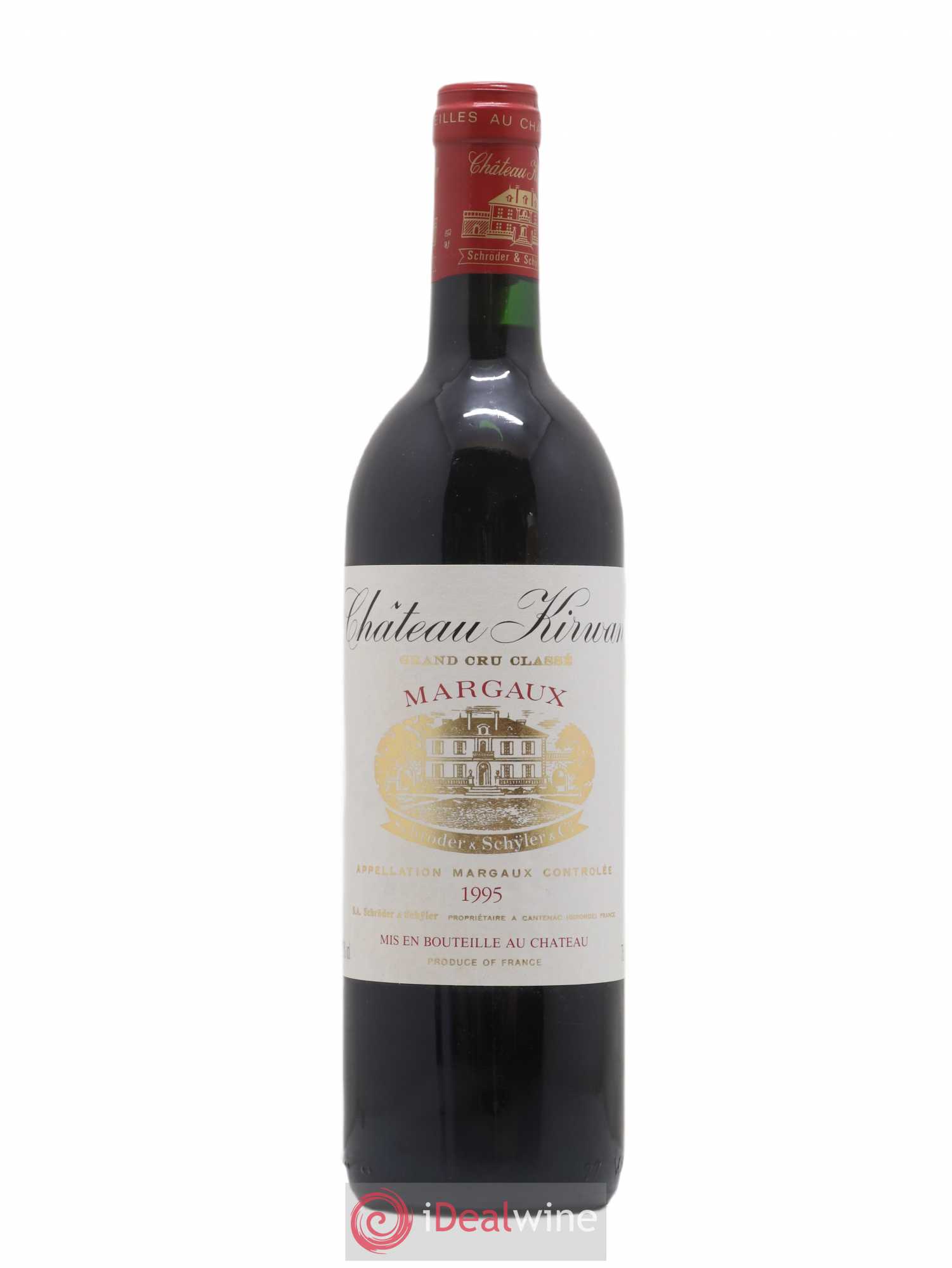 Château Kirwan 3ème Grand Cru Classé 1995 - Lot de 1 bouteille - 0