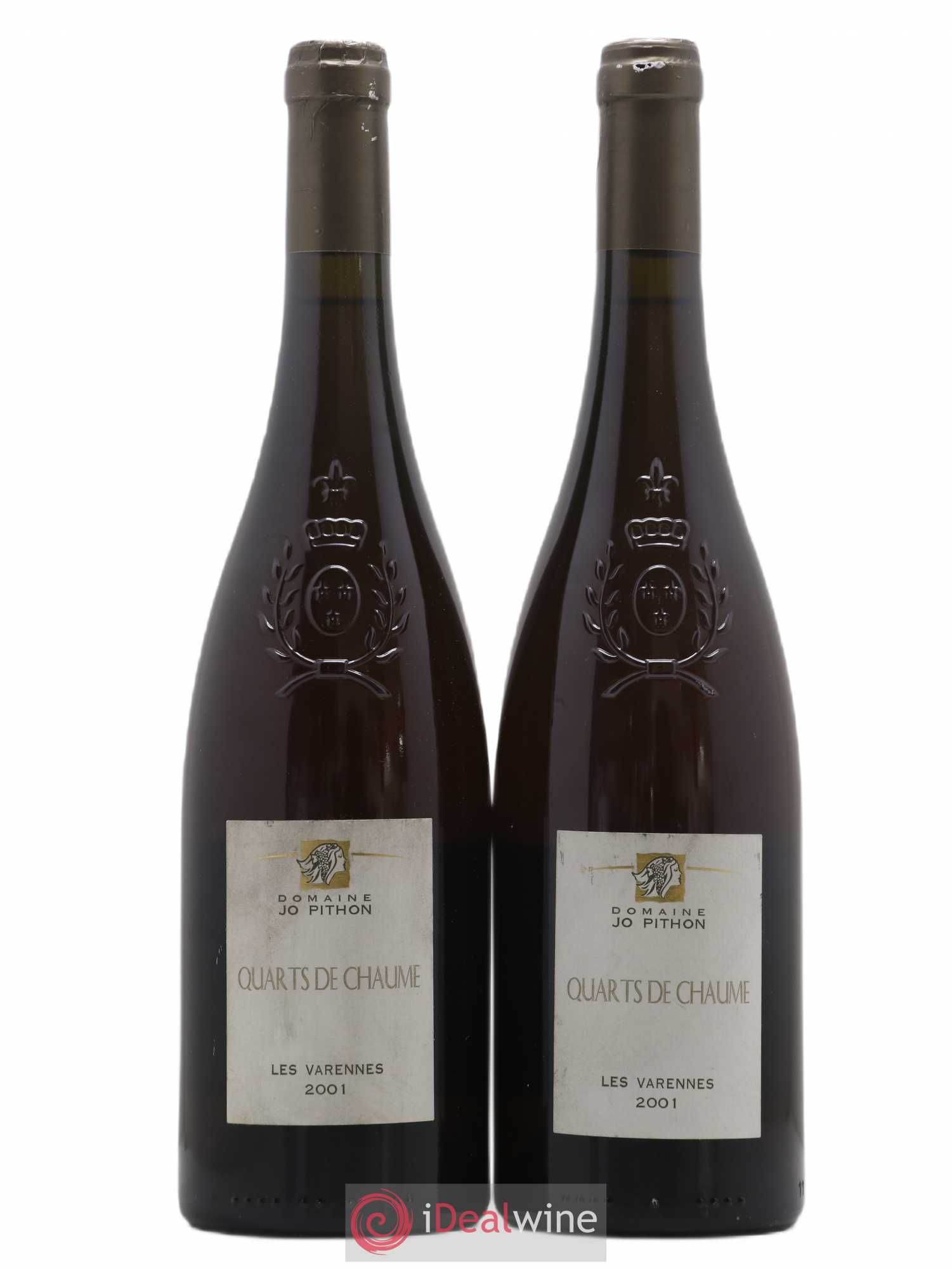 Quarts de Chaume Les Varennes Domaine Jo Pithon 2001 - Lotto di 2 bottiglie - 0