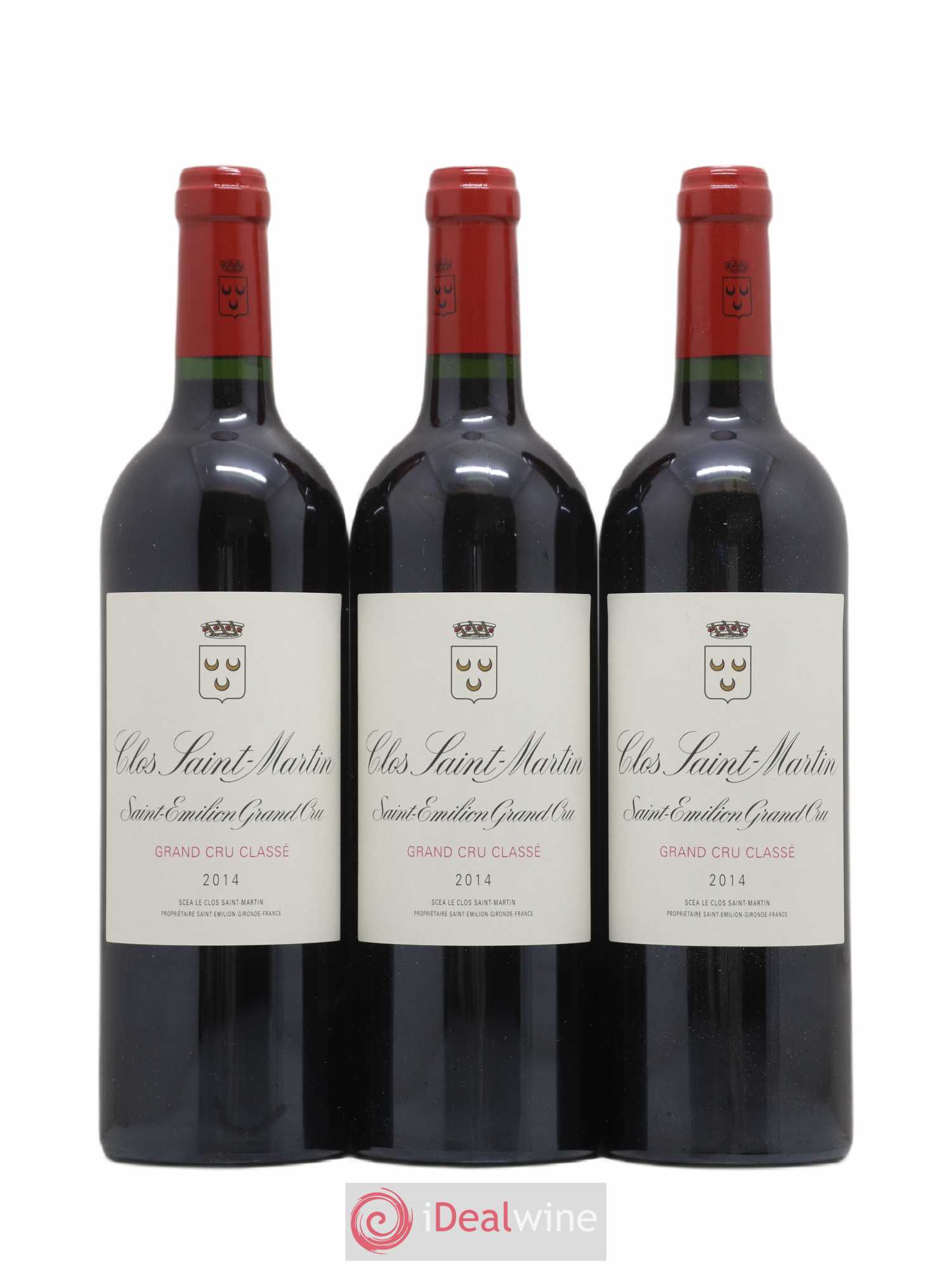 Clos Saint Martin Grand Cru Classé 2014 - Lot de 6 bouteilles - 1