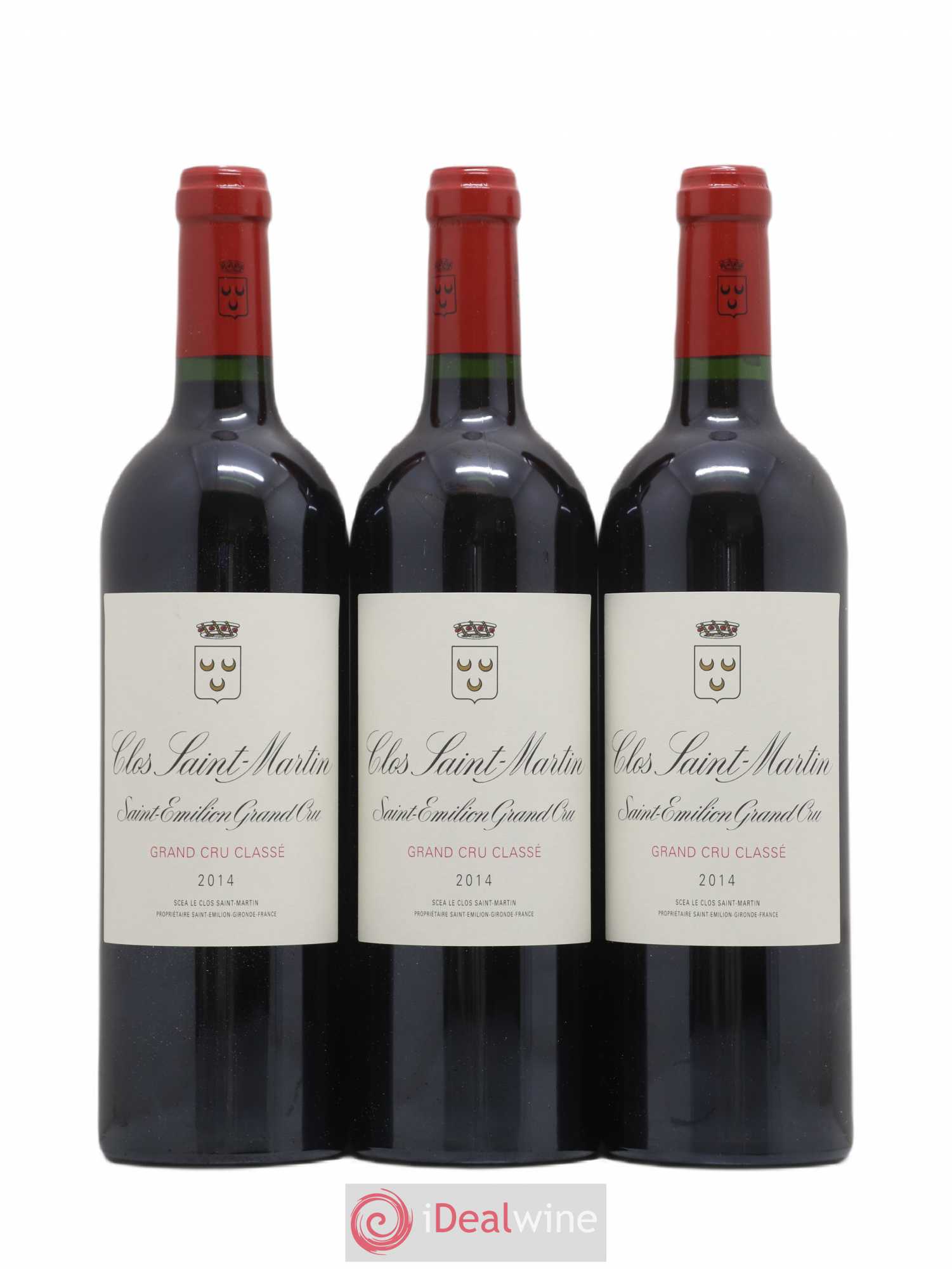 Clos Saint Martin Grand Cru Classé 2014 - Lot de 6 bouteilles - 2