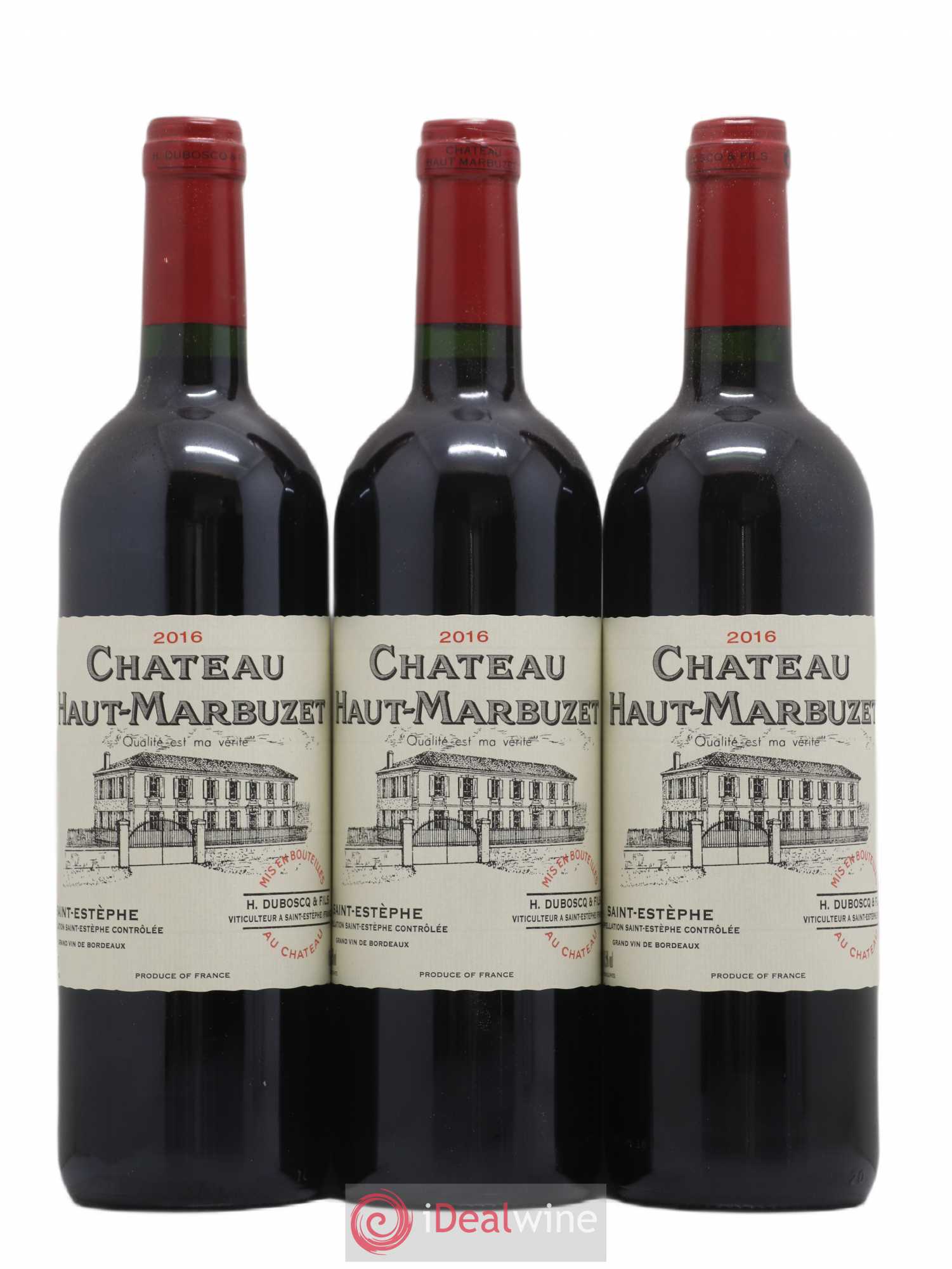 Château Haut Marbuzet 2016 - Lot de 6 bouteilles - 2