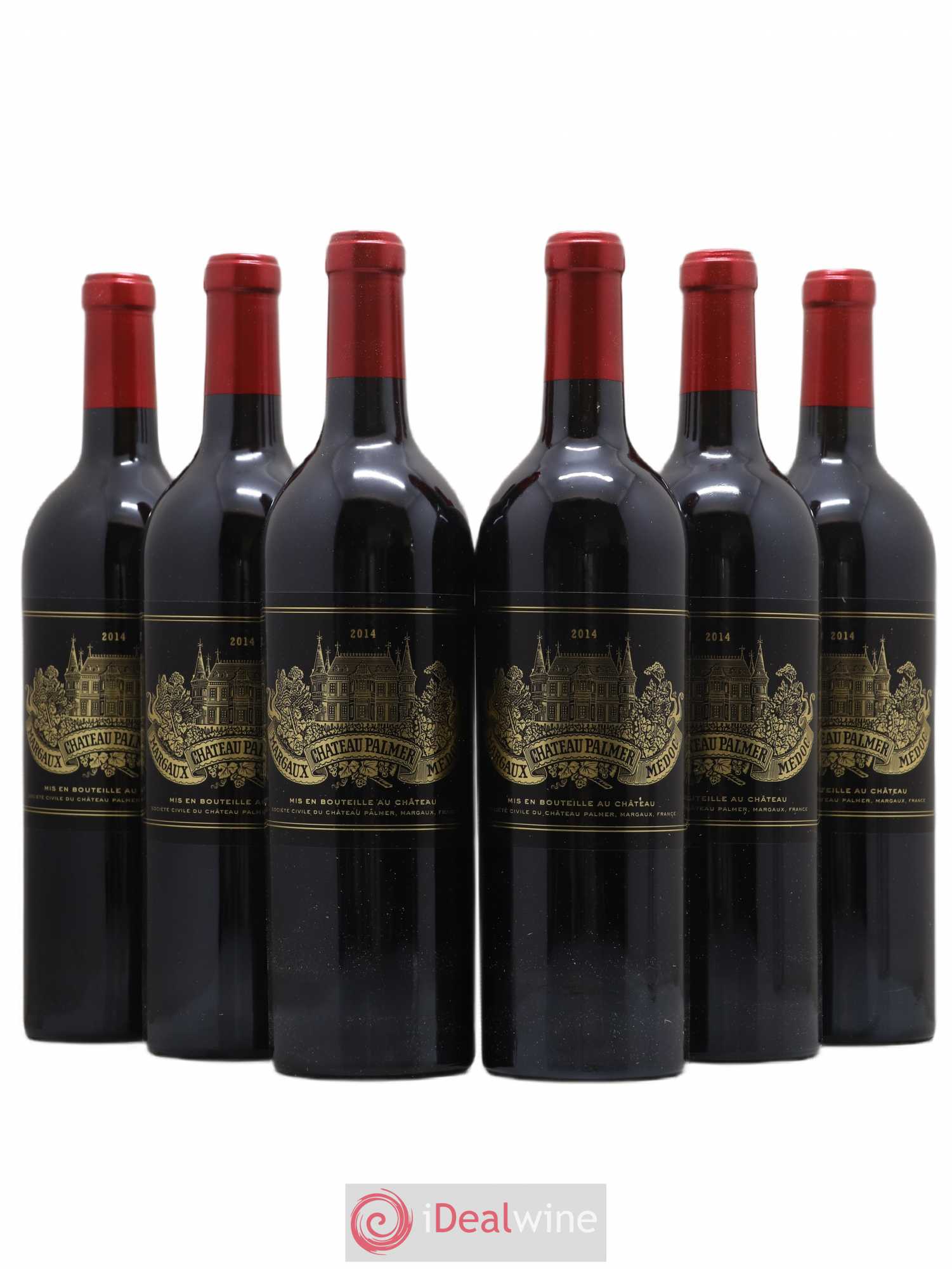 Château Palmer 3ème Grand Cru Classé 2014 - Lot de 6 bouteilles - 0