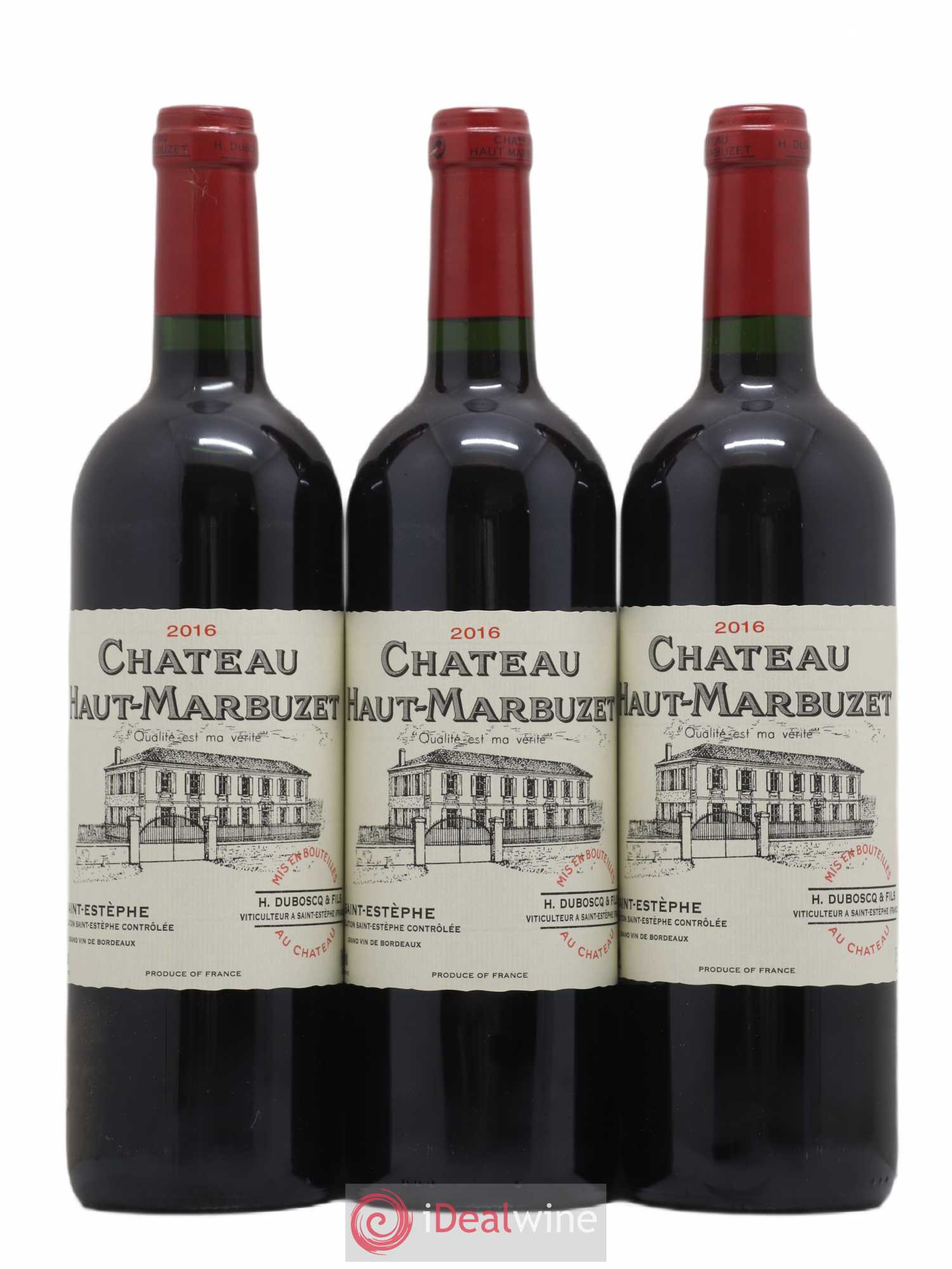 Château Haut Marbuzet 2016 - Lot de 6 bouteilles - 2