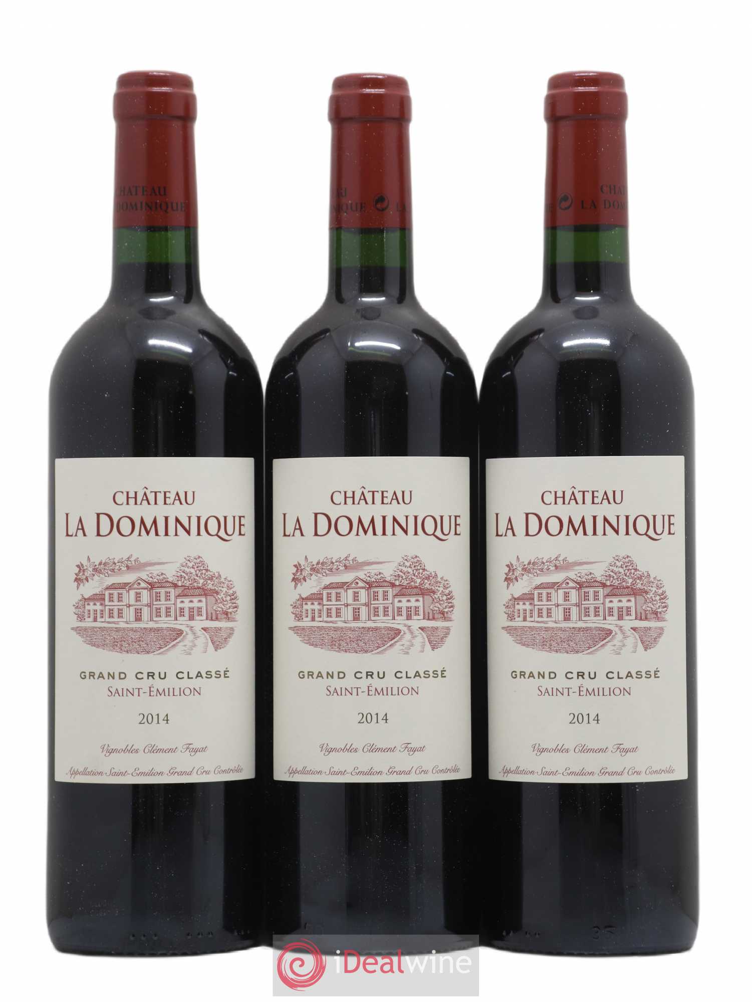 Château la Dominique Grand Cru Classé 2014 - Lot de 6 bouteilles - 1