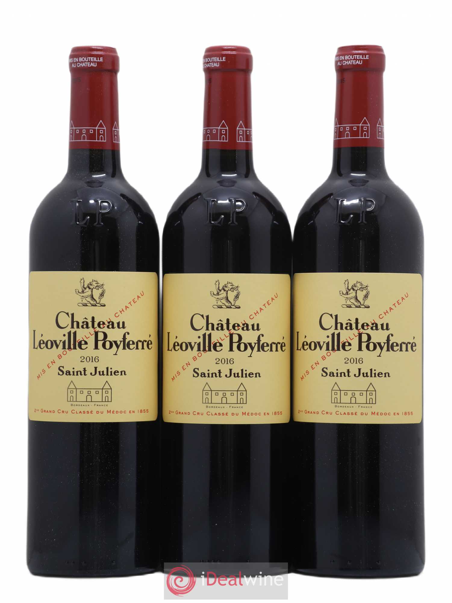 Château Léoville Poyferré 2ème Grand Cru Classé 2016 - Lot de 6 bouteilles - 2