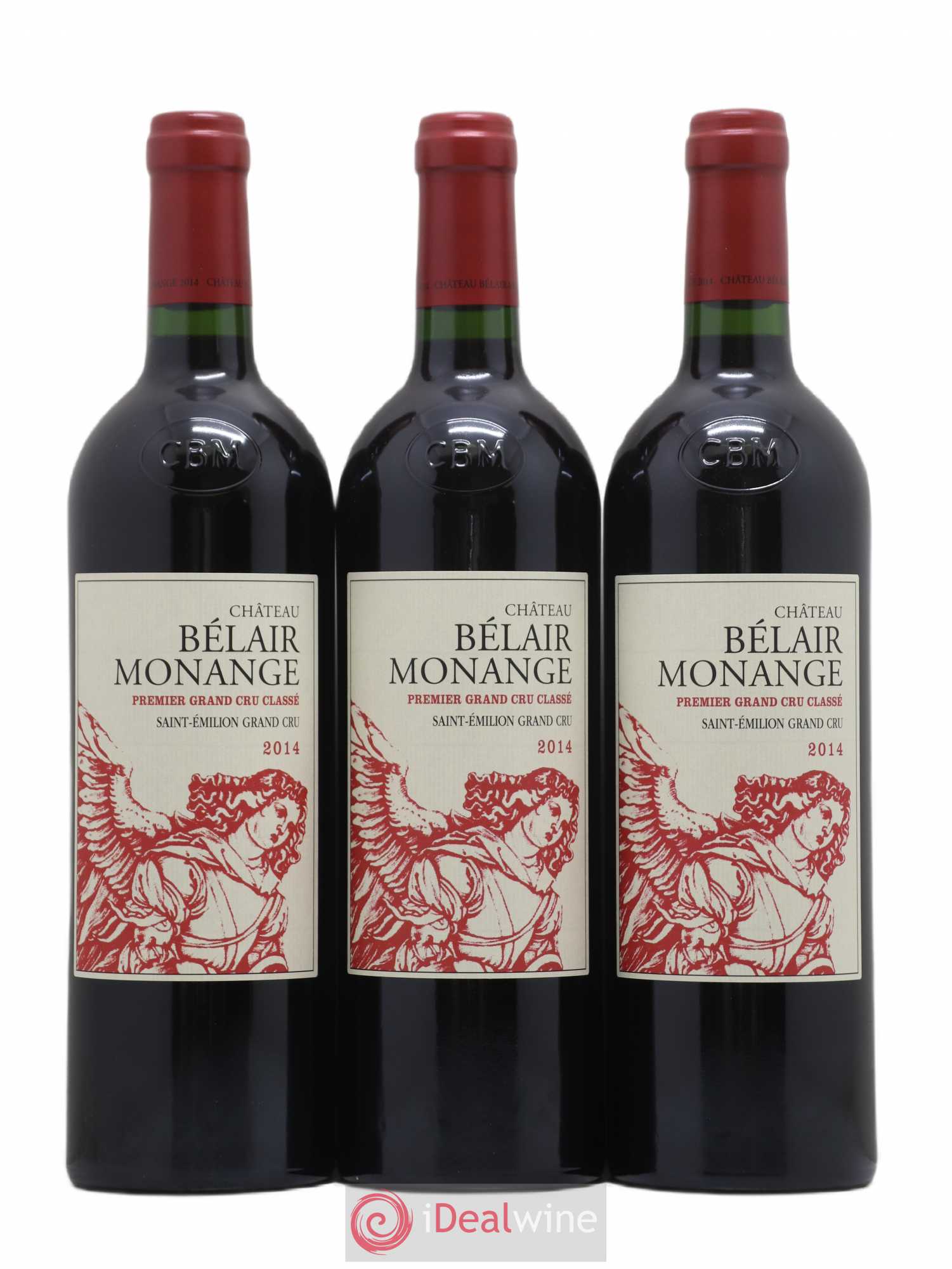 Château Belair (Belair-Monange) 1er Grand Cru Classé B 2014 - Lot de 6 bouteilles - 2