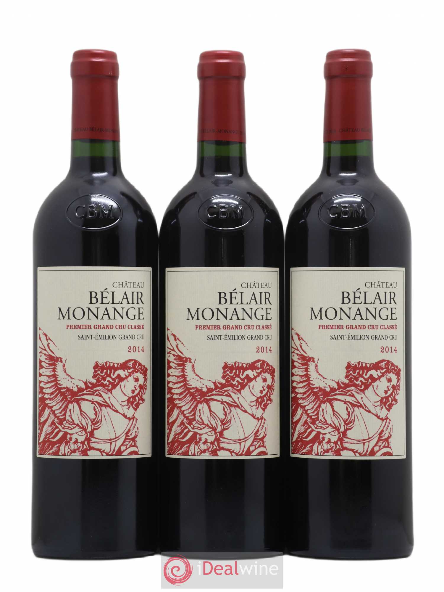 Château Belair (Belair-Monange) 1er Grand Cru Classé B 2014 - Lot de 6 bouteilles - 1