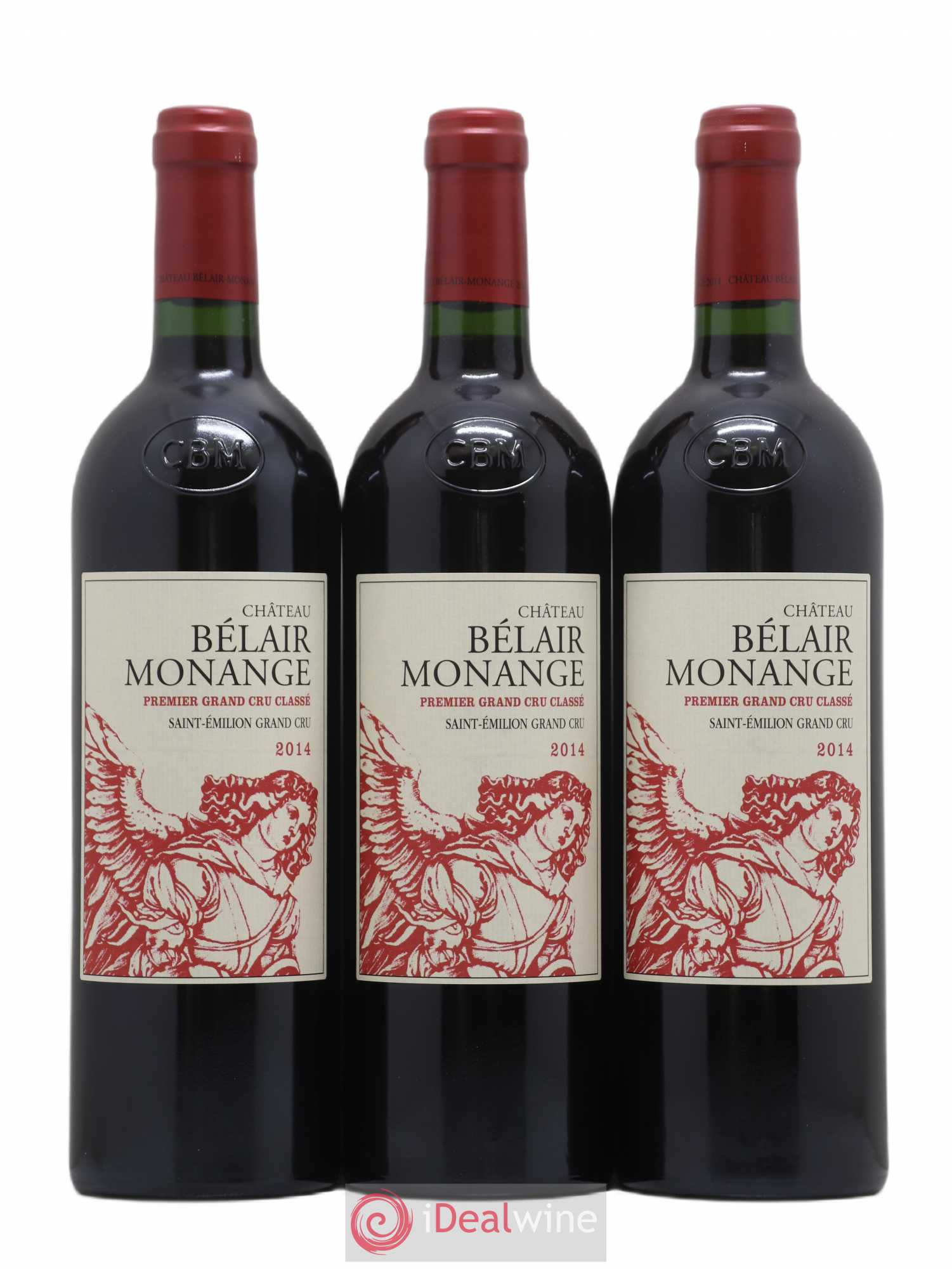 Château Belair (Belair-Monange) 1er Grand Cru Classé B 2014 - Lot de 6 bouteilles - 2