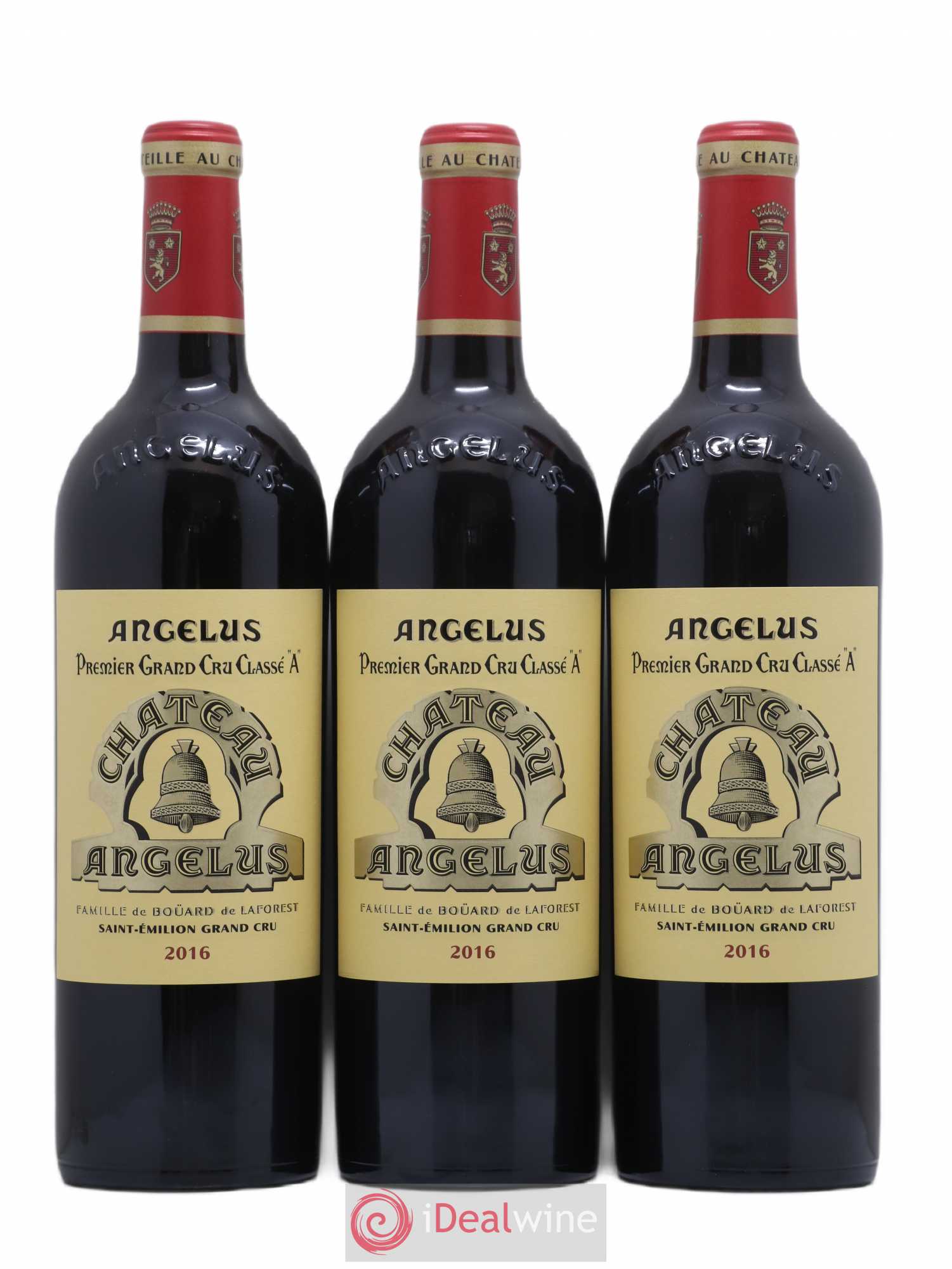 Château Angélus 1er Grand Cru Classé A 2016 - Lot de 6 bouteilles - 1