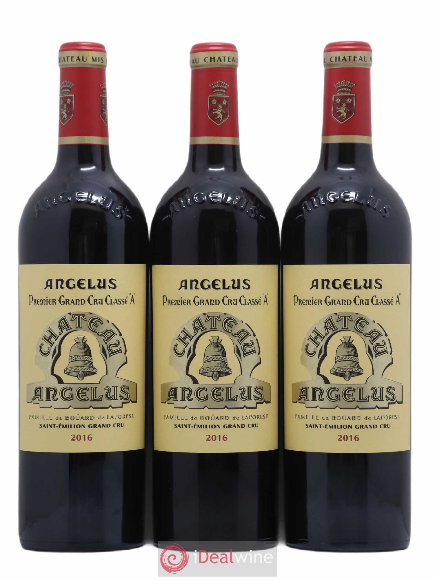 Château Angélus 1er Grand Cru Classé A 2016 - Lot de 6 bouteilles - 1