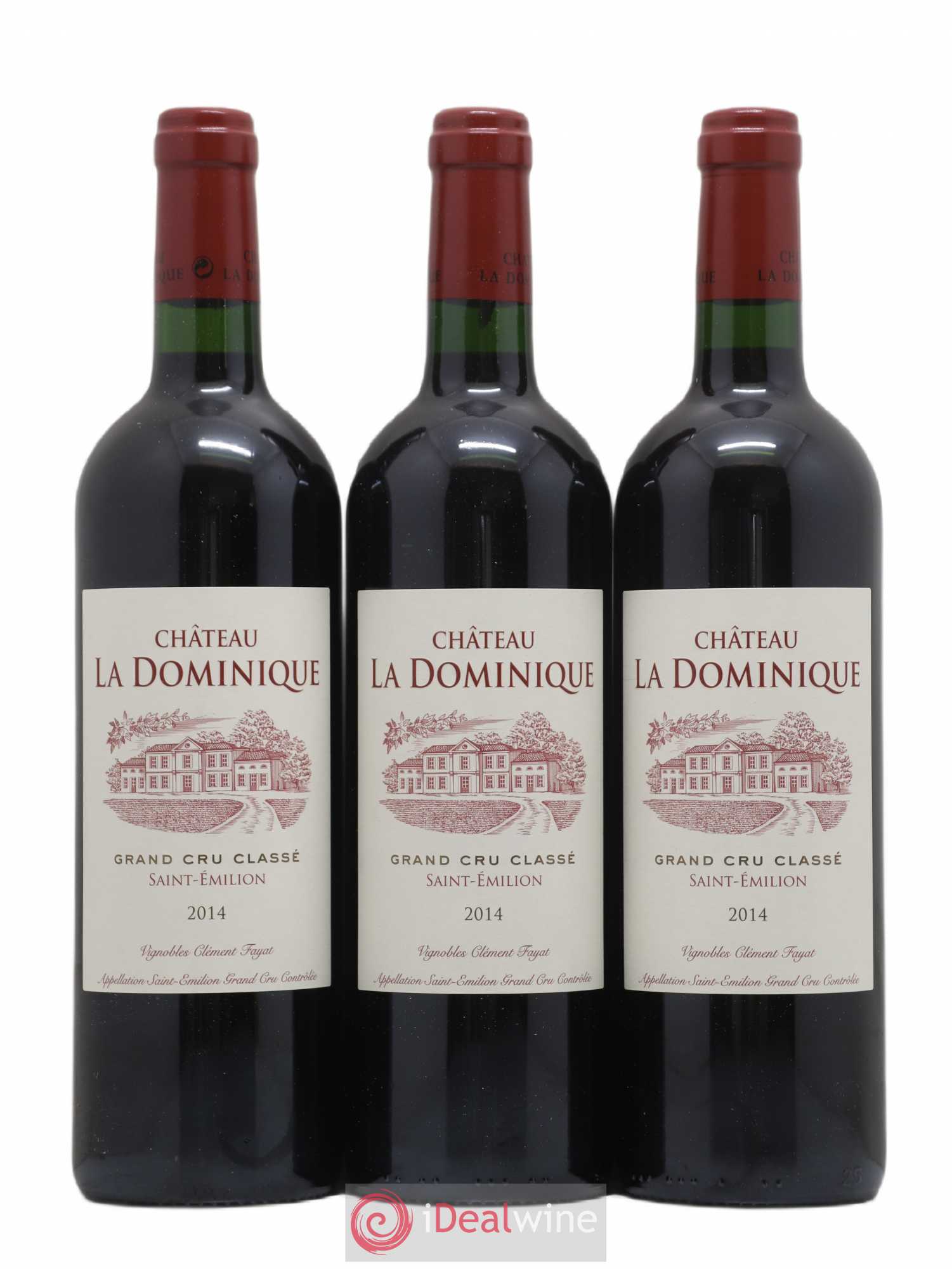 Château la Dominique Grand Cru Classé 2014 - Lot de 6 bouteilles - 2