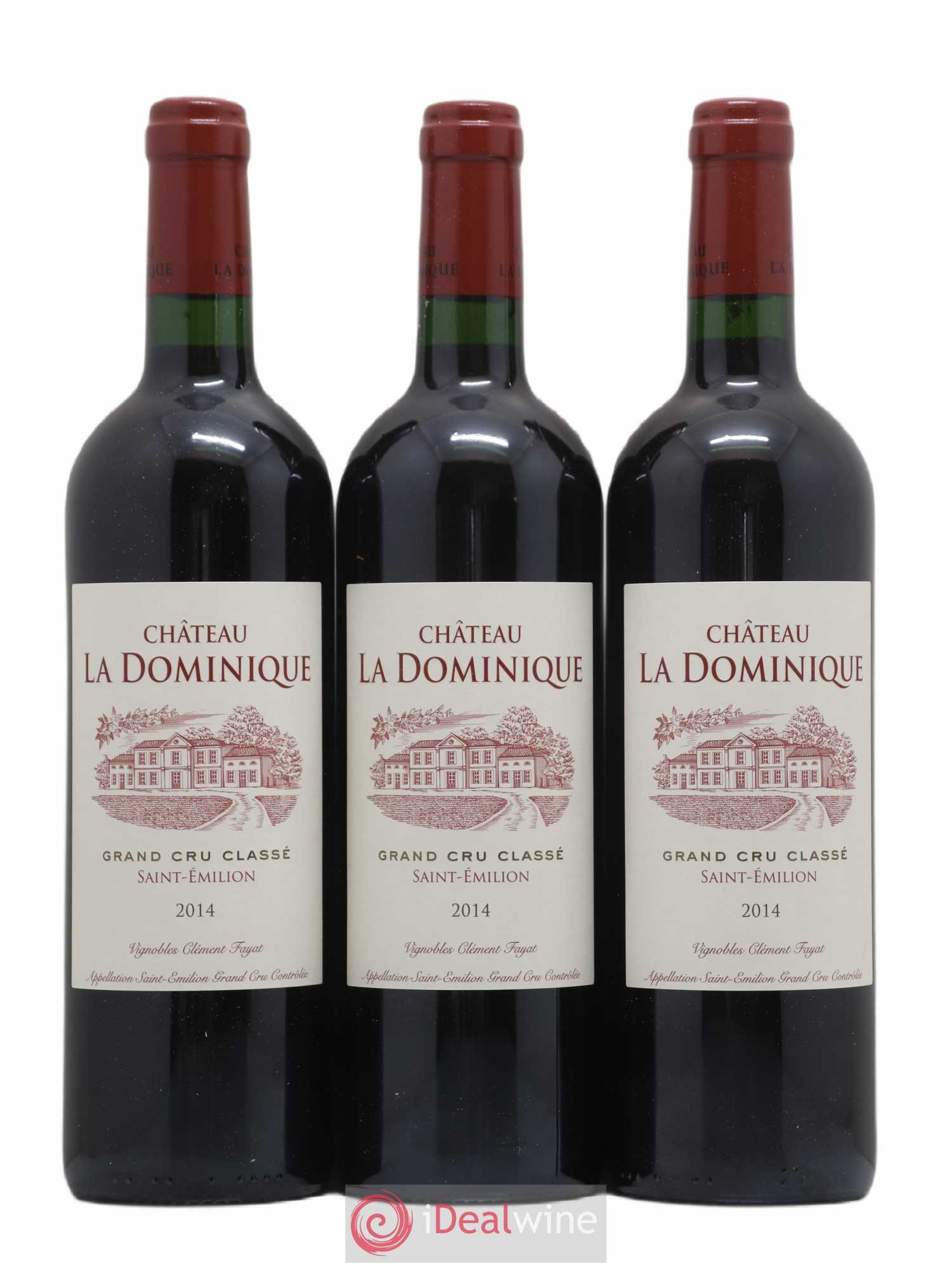Château la Dominique Grand Cru Classé 2014 - Lot de 6 bouteilles - 2