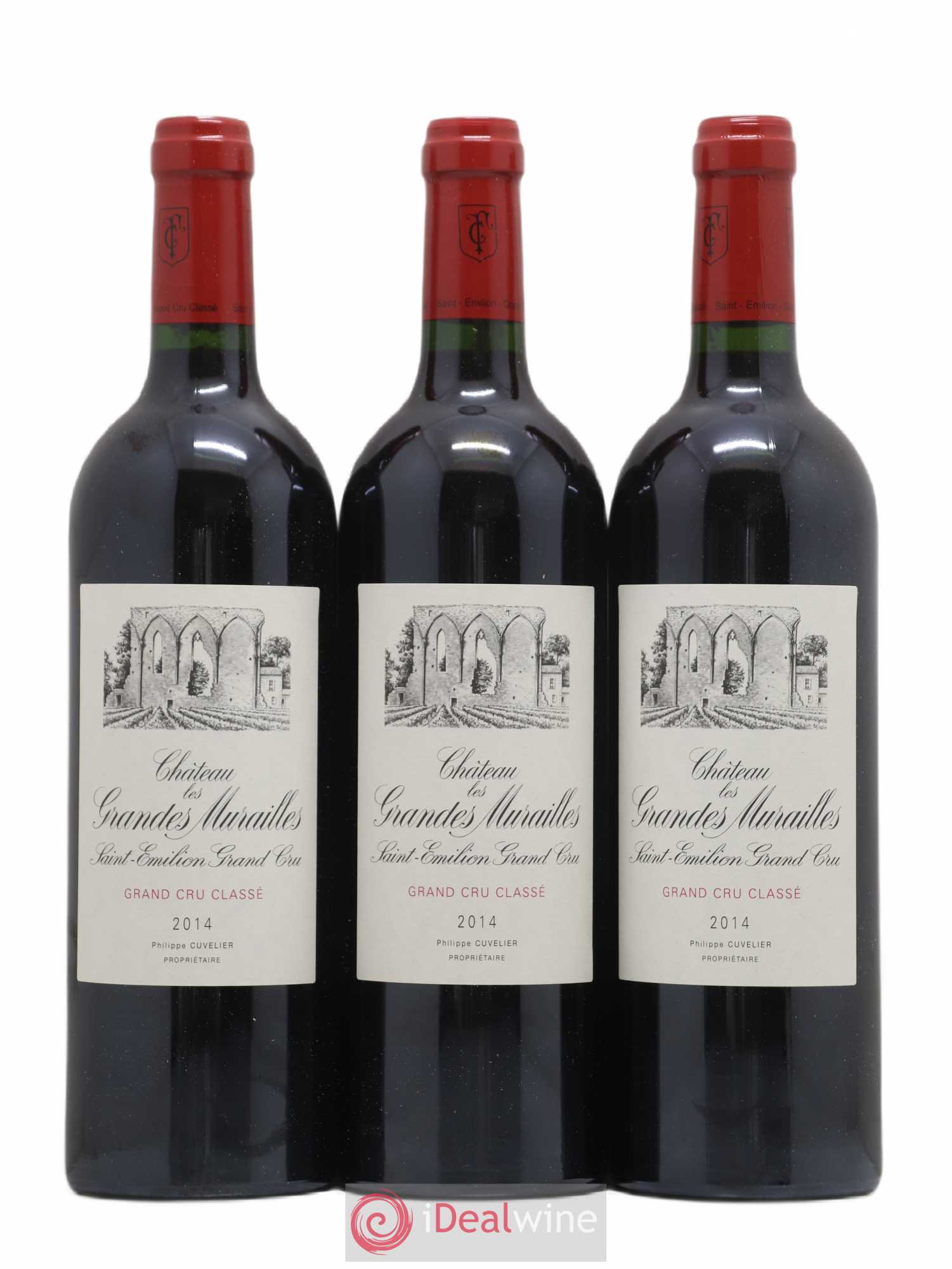 Château les Grandes Murailles Grand Cru Classé (sans prix de réserve) 2014 - Lot de 6 bouteilles - 2