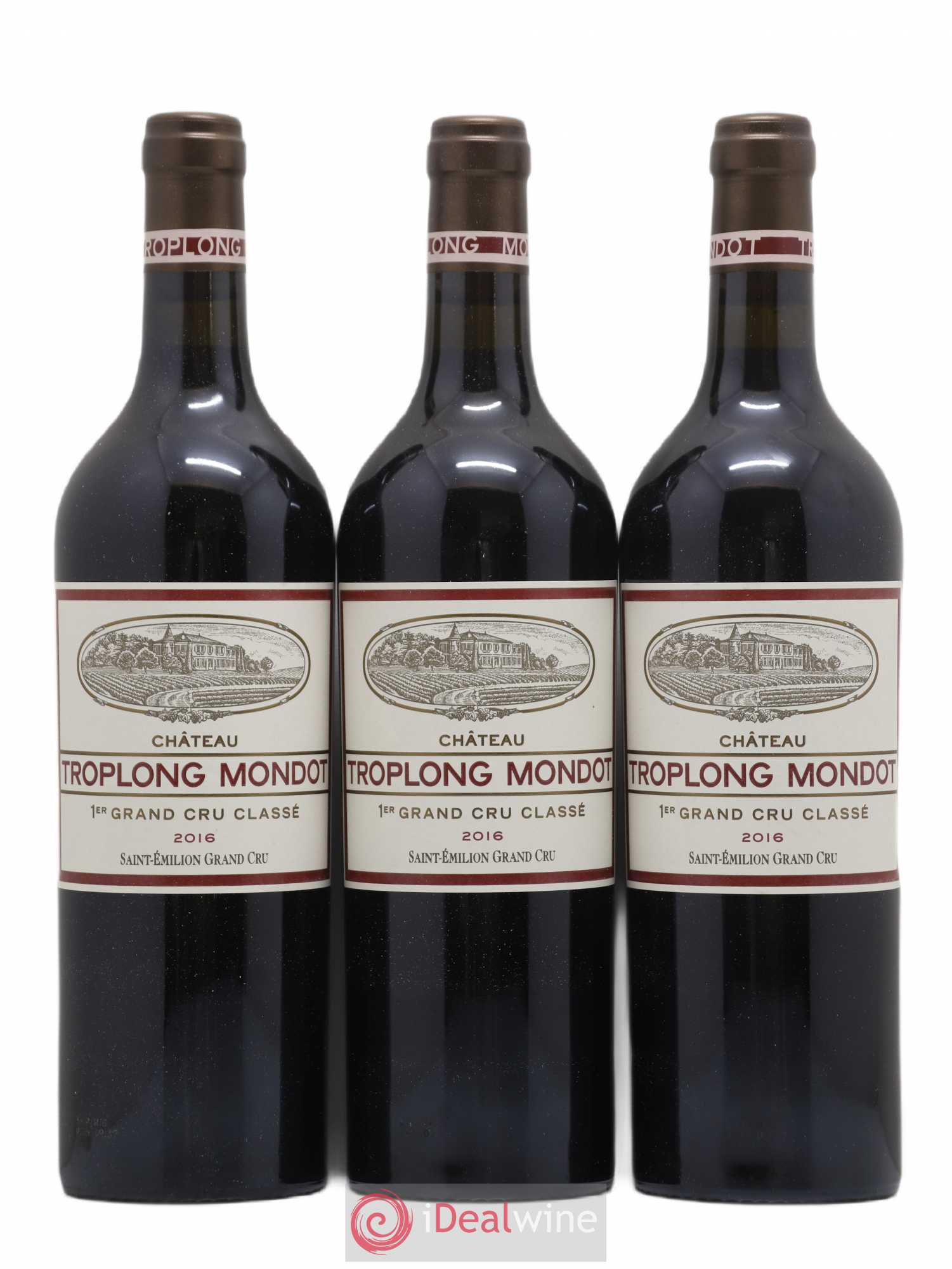 Château Troplong Mondot 1er Grand Cru Classé B 2016 - Lot de 6 bouteilles - 2