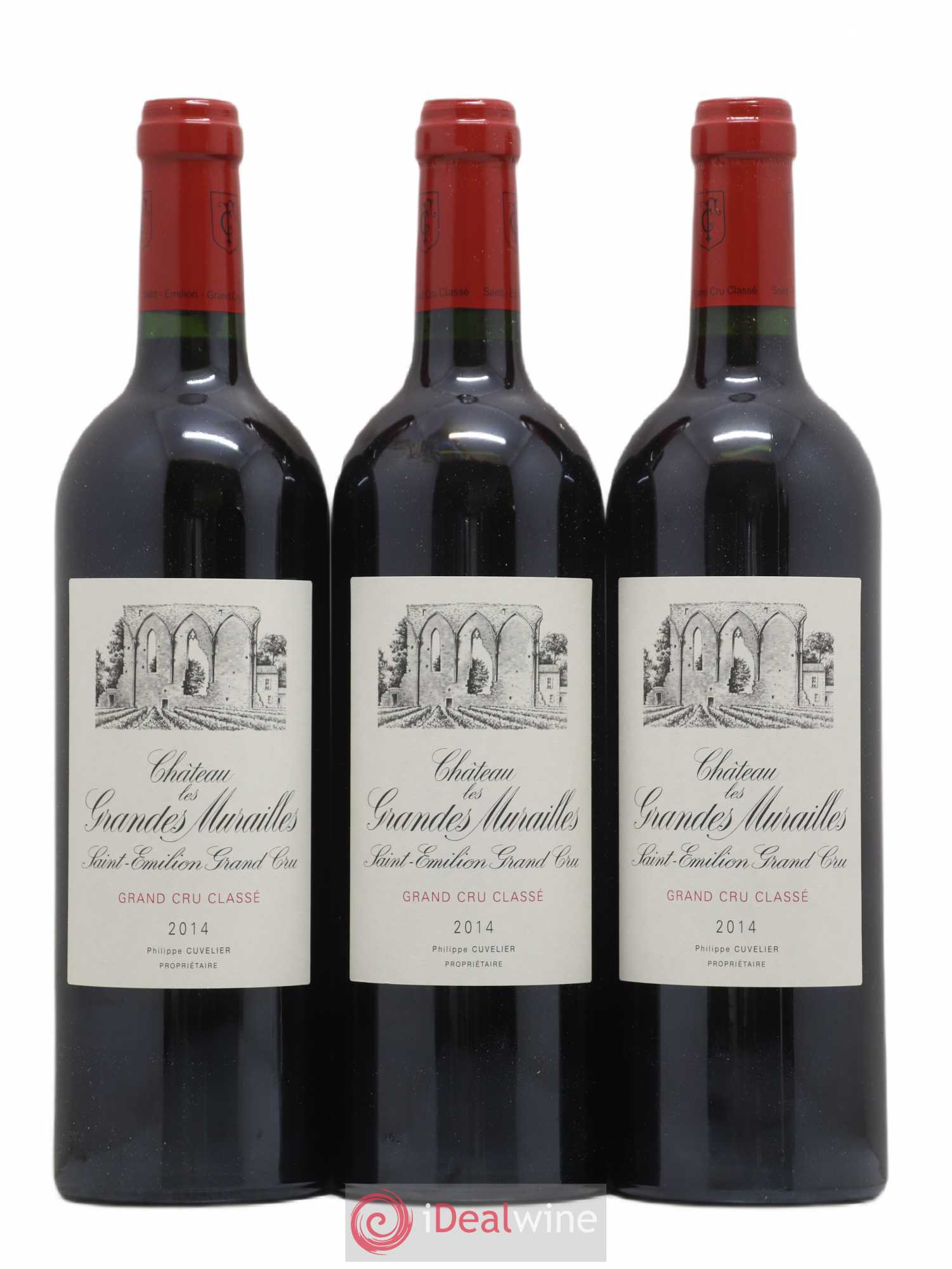 Château les Grandes Murailles Grand Cru Classé 2014 - Lot de 6 bouteilles - 1