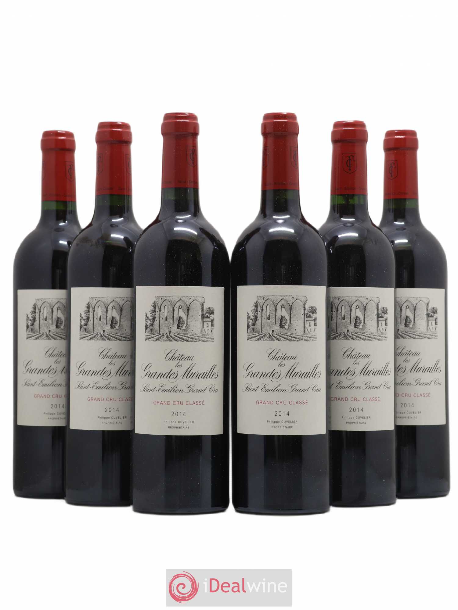 Château les Grandes Murailles Grand Cru Classé 2014 - Lot de 6 bouteilles - 0