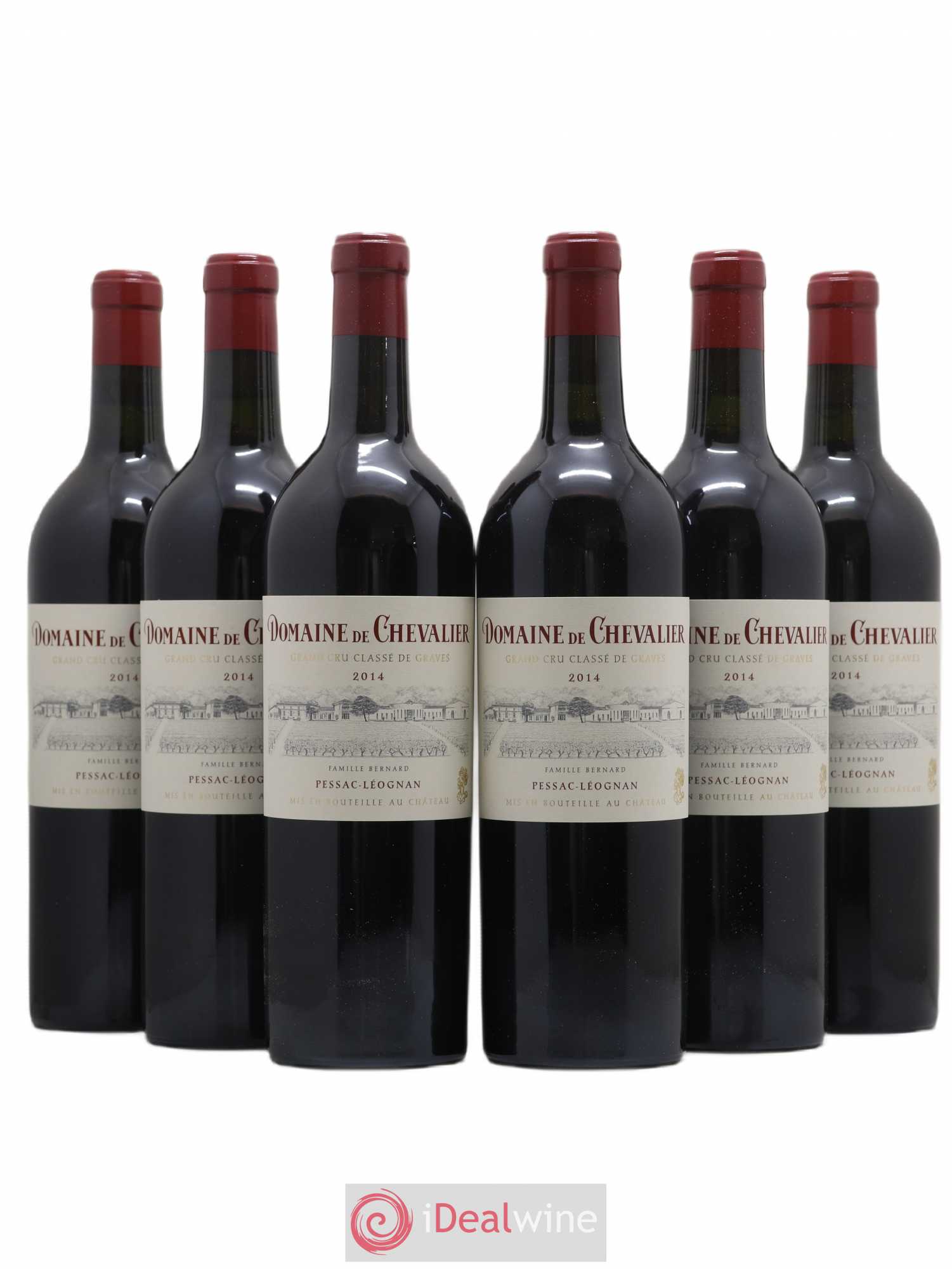 Domaine de Chevalier Cru Classé de Graves 2014 - Lot de 6 bouteilles - 0