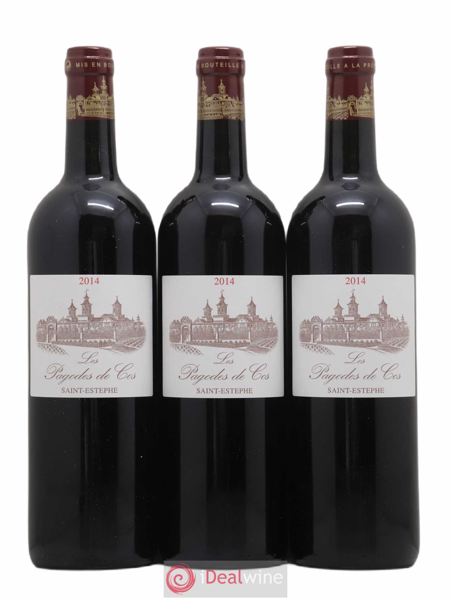 Les Pagodes de Cos Second Vin 2014 - Posten von 6 Flaschen - 1