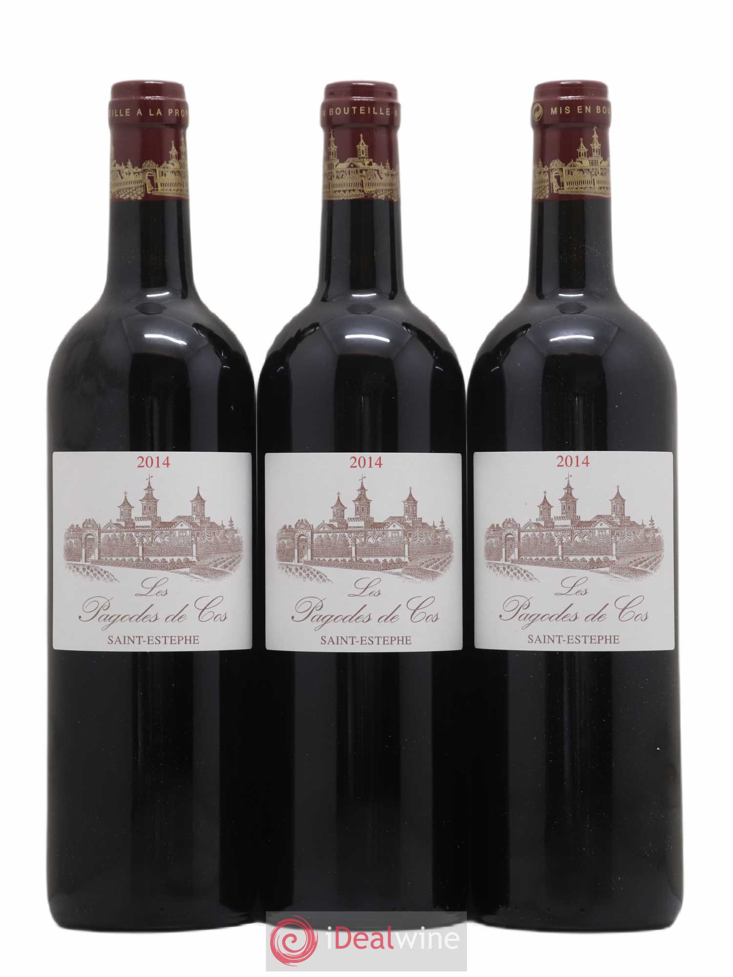 Les Pagodes de Cos Second Vin 2014 - Posten von 6 Flaschen - 2