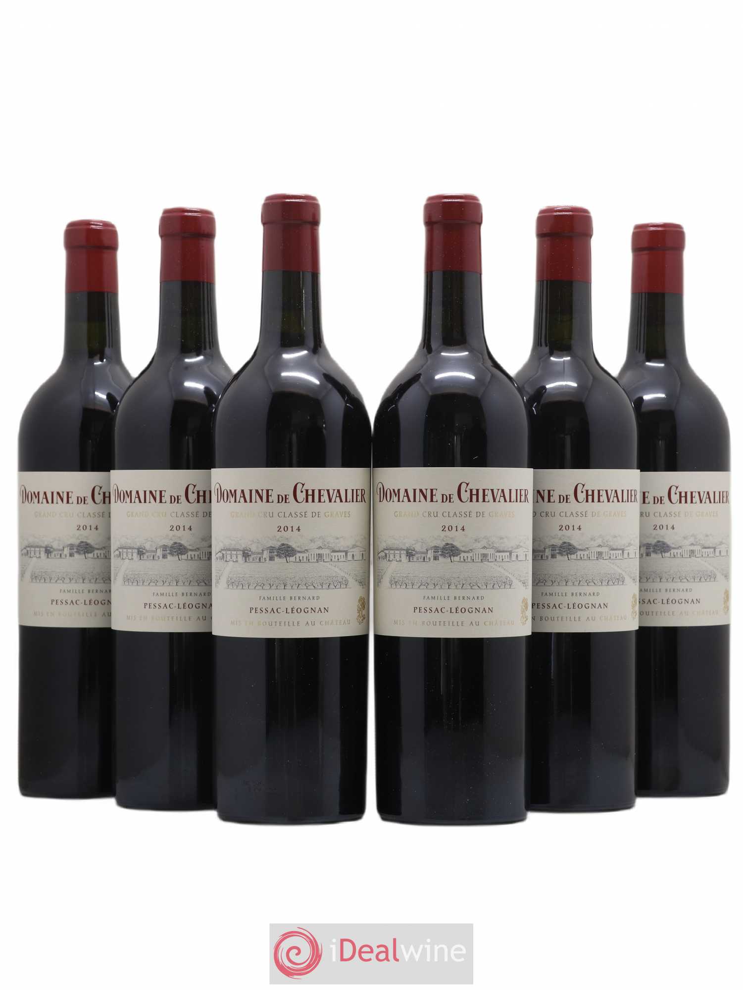 Domaine de Chevalier Cru Classé de Graves 2014 - Lot de 6 bouteilles - 0