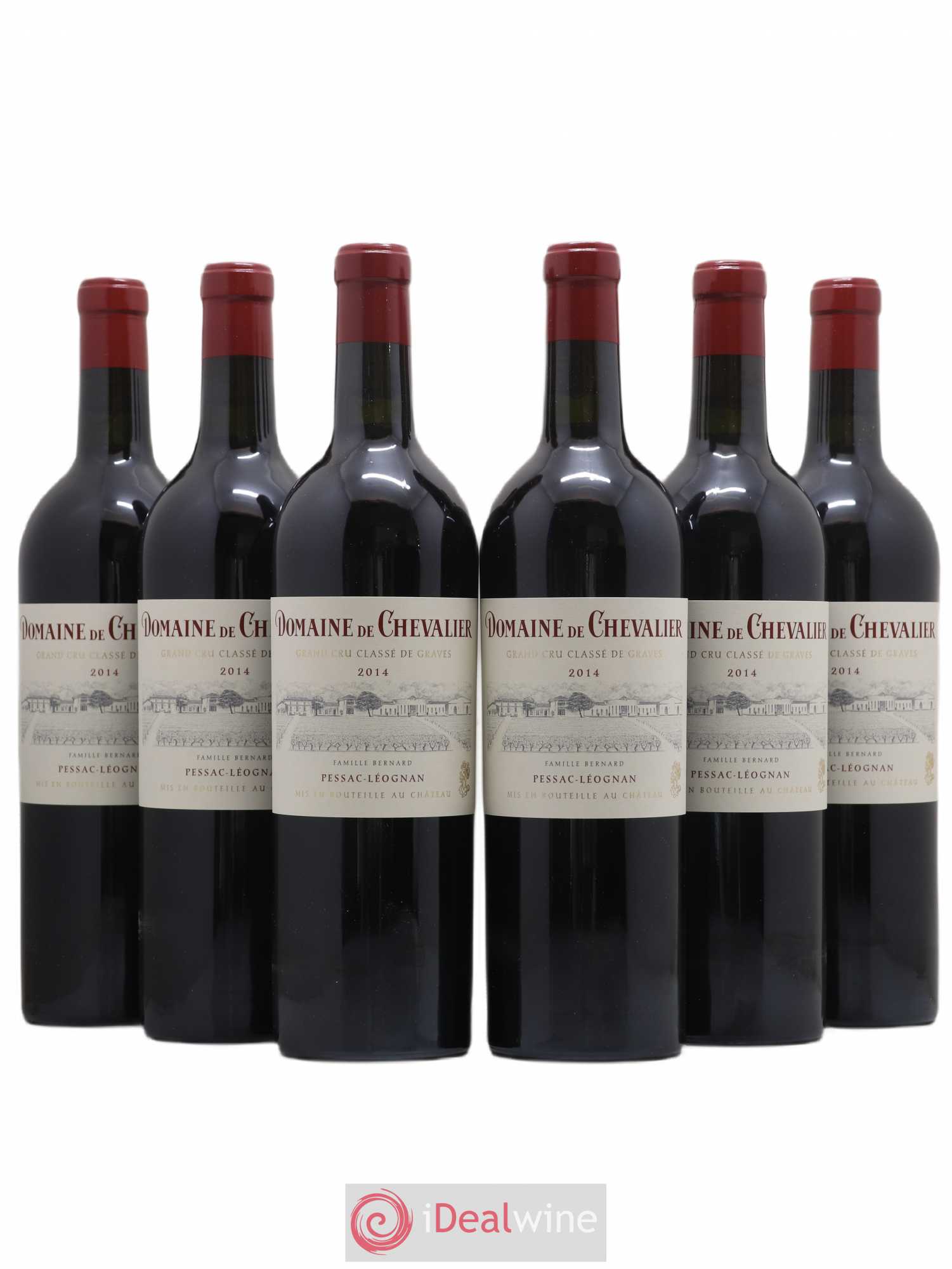 Domaine de Chevalier Cru Classé de Graves 2014 - Lot de 6 bouteilles - 0