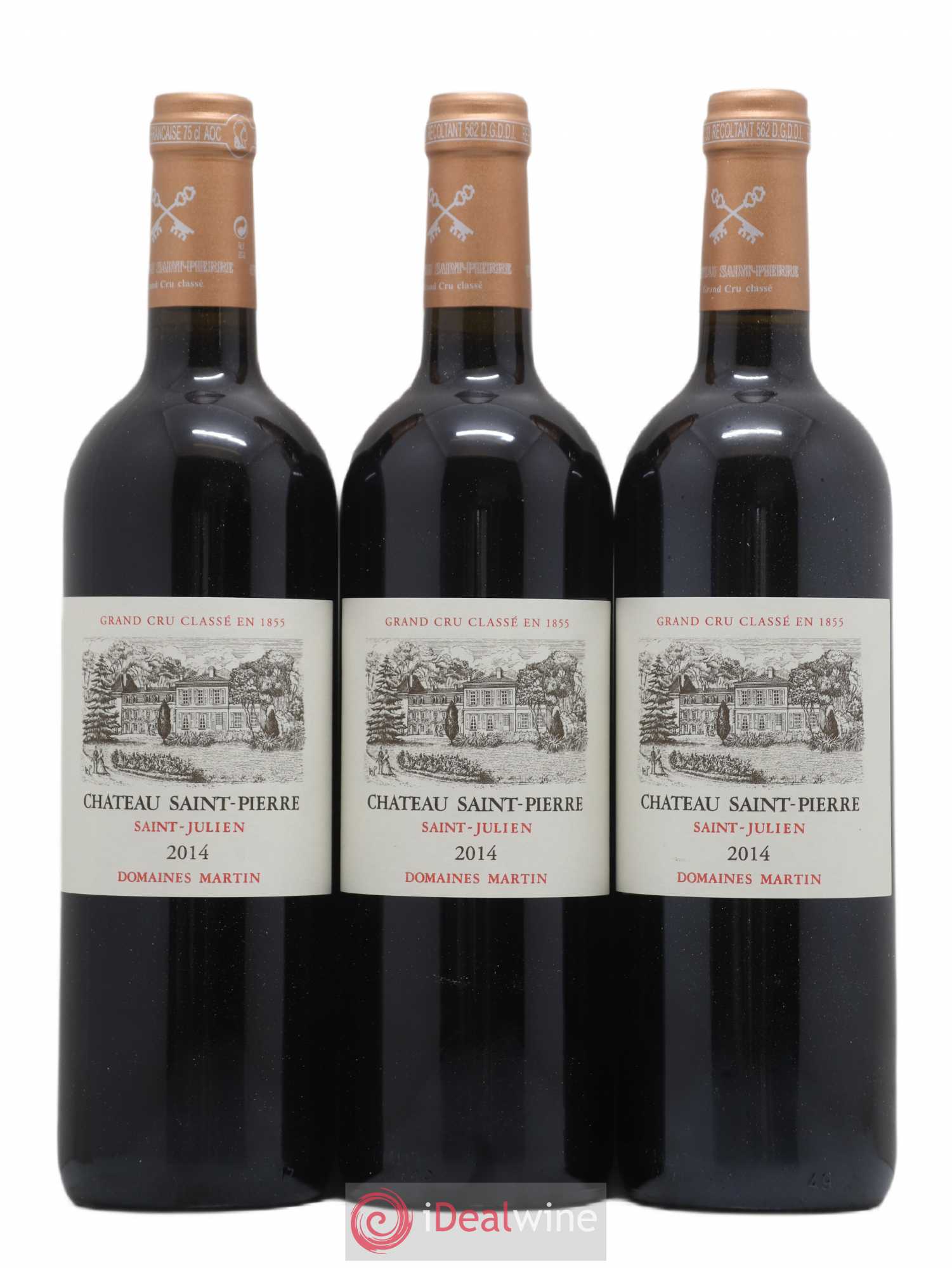Château Saint-Pierre 4ème Grand Cru Classé 2014 - Lot de 6 bouteilles - 1
