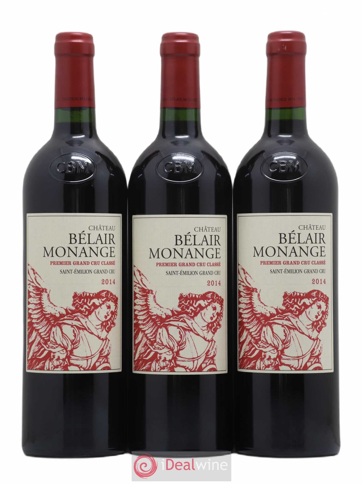Château Belair (Belair-Monange) 1er Grand Cru Classé B 2014 - Lot de 6 bouteilles - 1