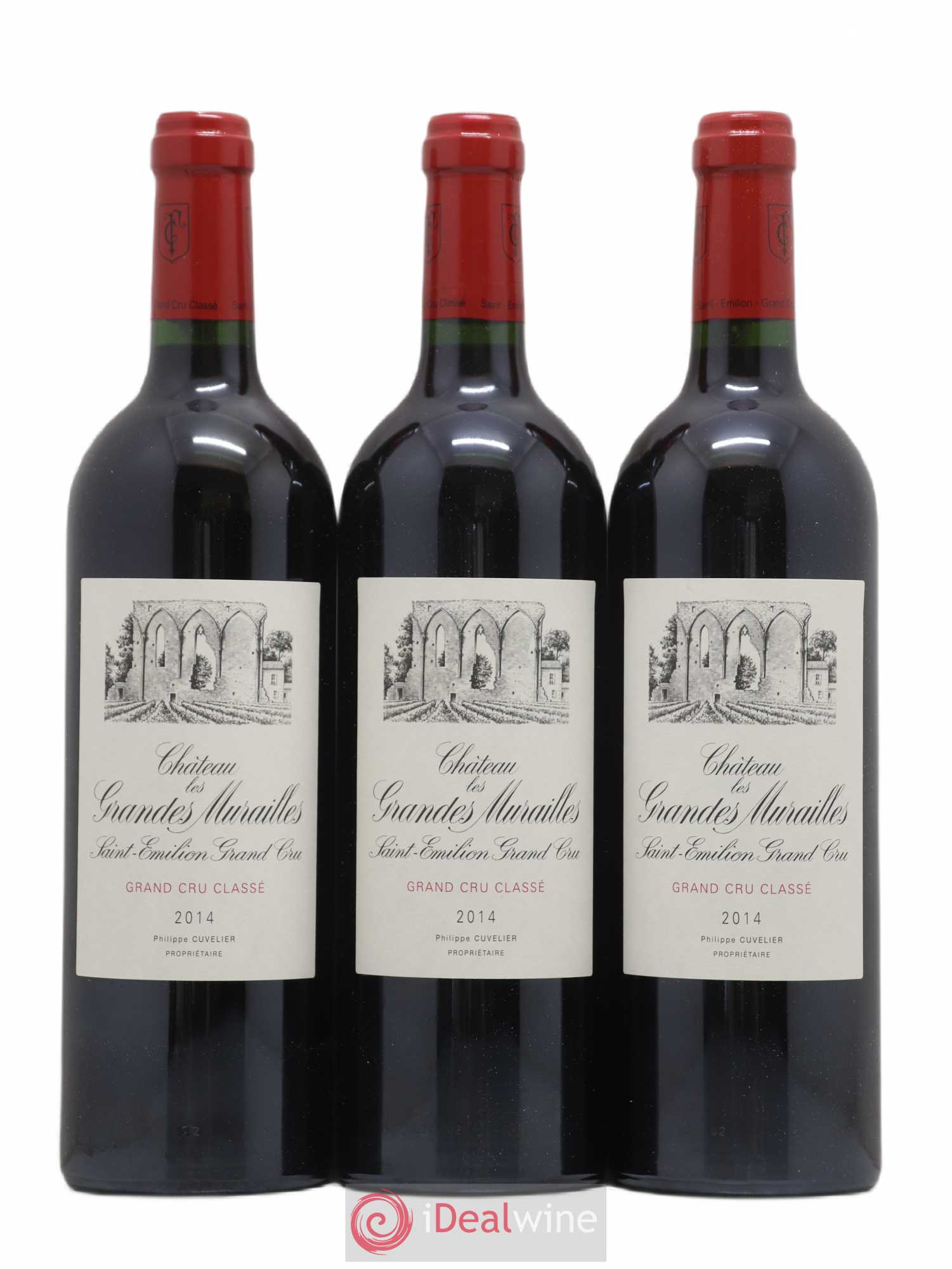 Château les Grandes Murailles Grand Cru Classé 2014 - Lot de 6 bouteilles - 1