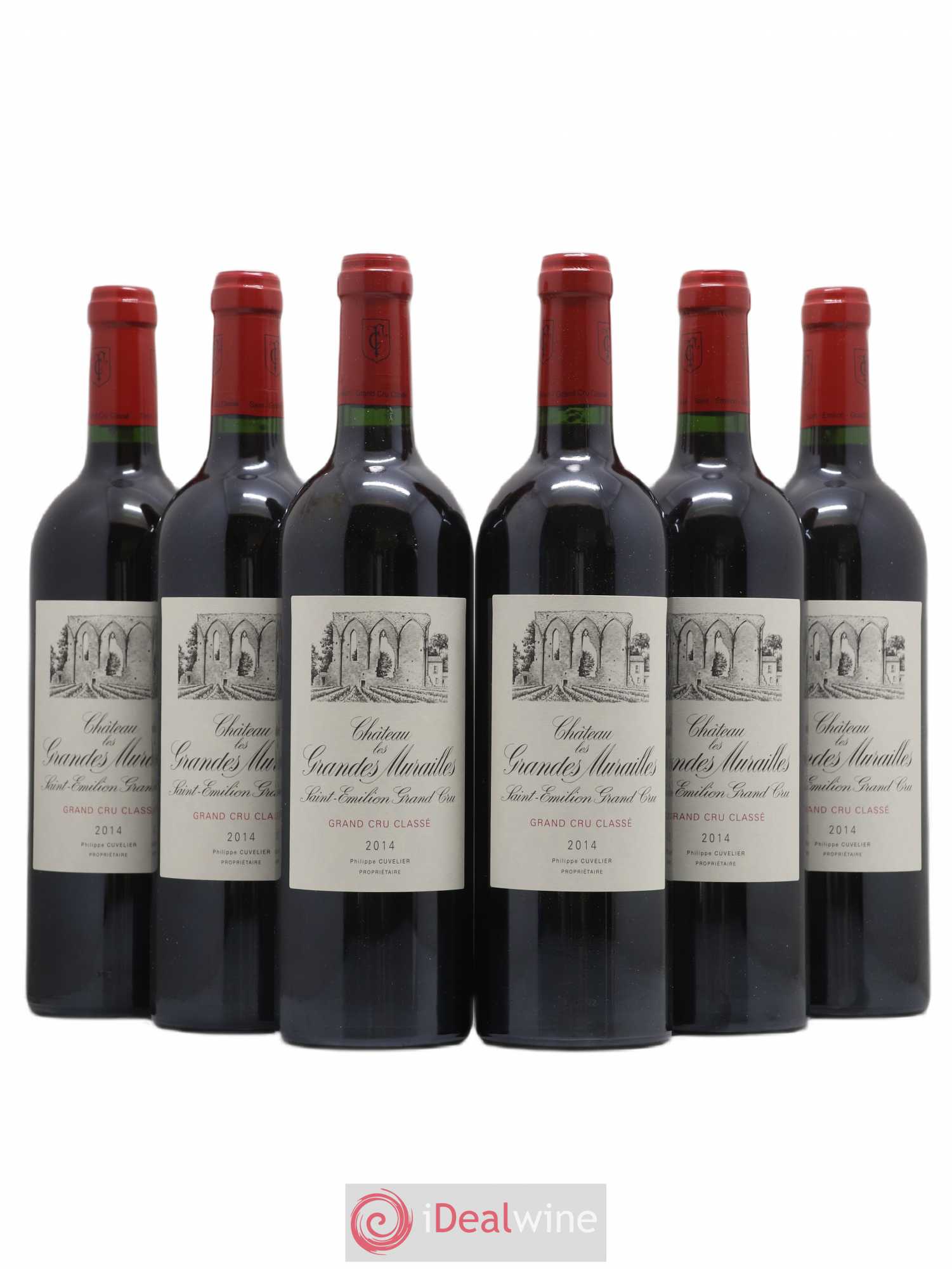 Château les Grandes Murailles Grand Cru Classé 2014 - Lot de 6 bouteilles - 0