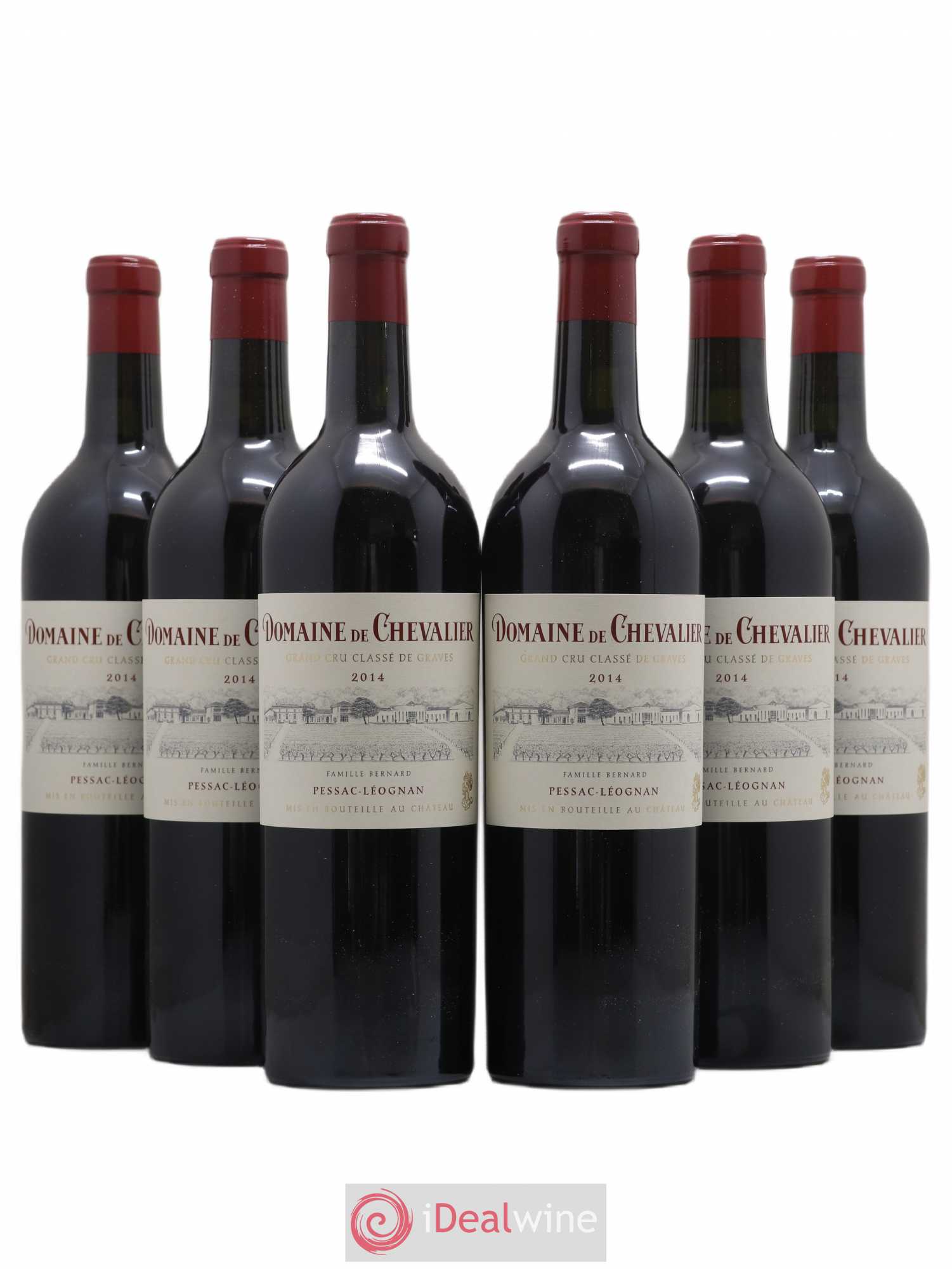 Domaine de Chevalier Cru Classé de Graves 2014 - Lot de 6 bouteilles - 0