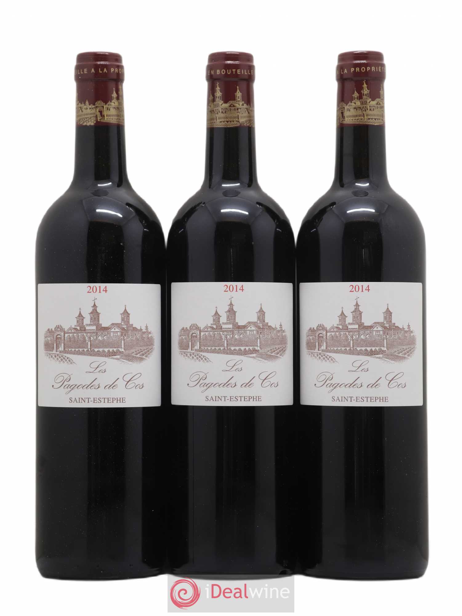 Les Pagodes de Cos Second Vin 2014 - Posten von 6 Flaschen - 1