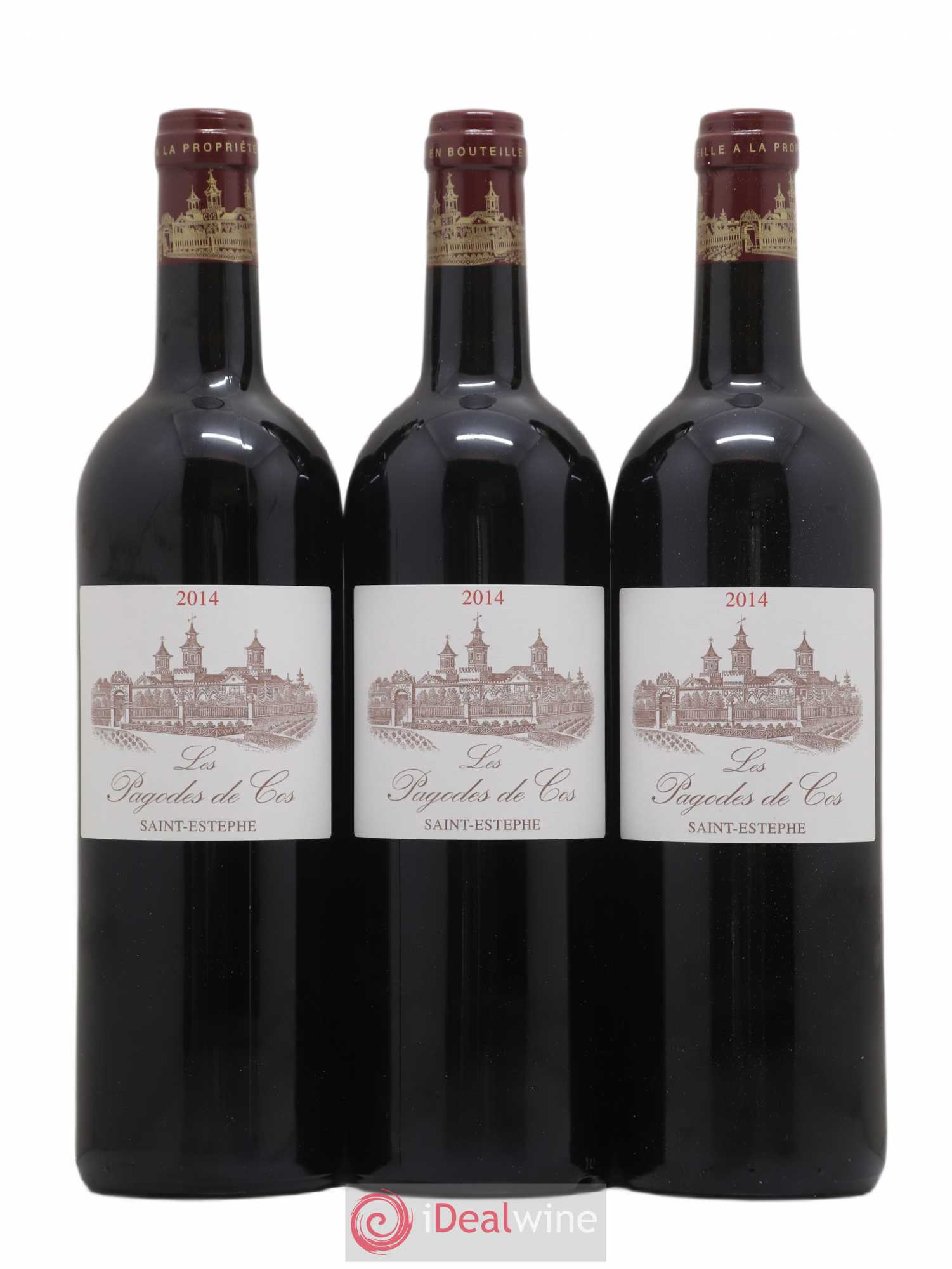 Les Pagodes de Cos Second Vin 2014 - Posten von 6 Flaschen - 2