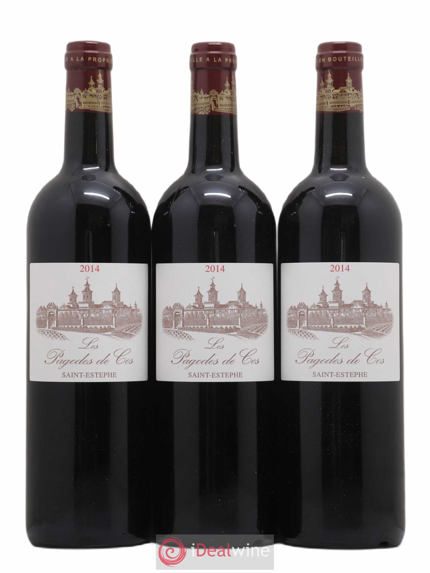 Les Pagodes de Cos Second Vin 2014 - Posten von 6 Flaschen - 1