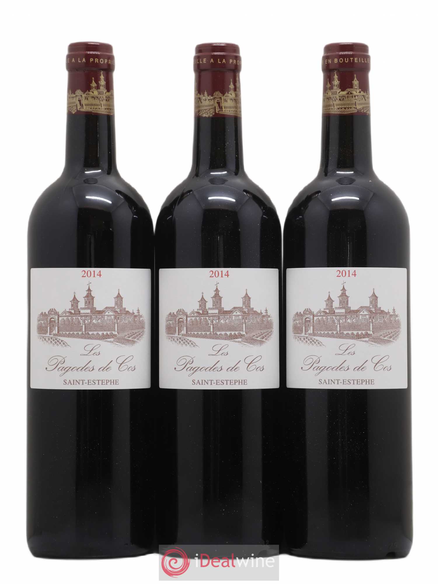 Les Pagodes de Cos Second Vin 2014 - Posten von 6 Flaschen - 2