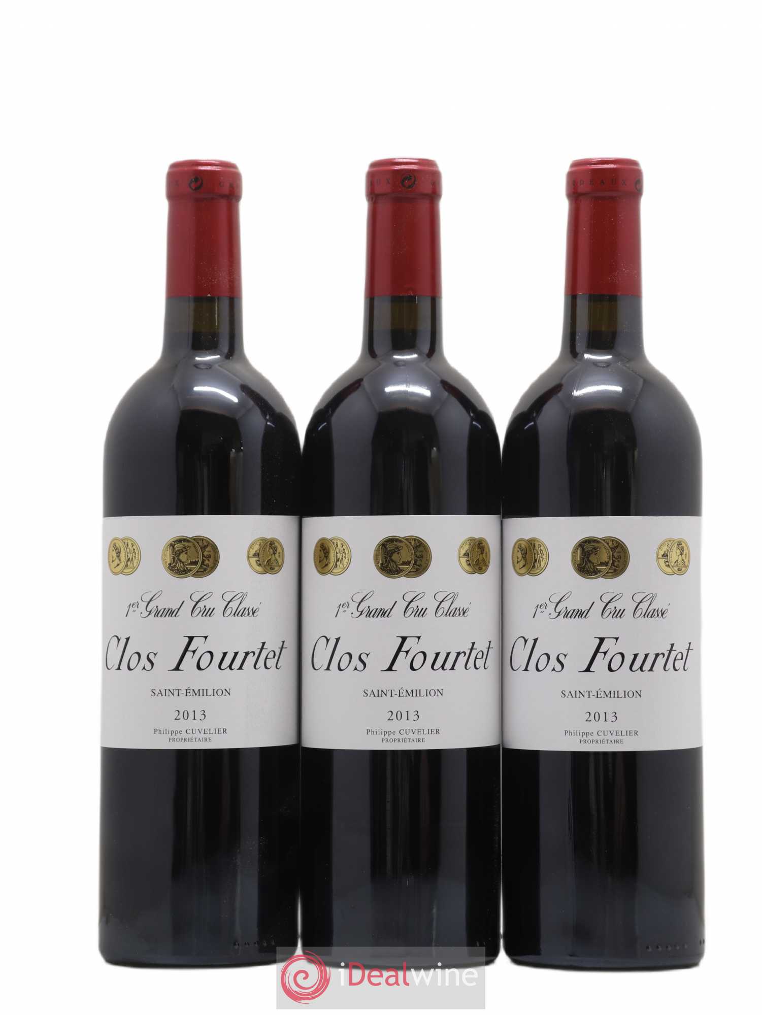 Clos Fourtet 1er Grand Cru Classé B 2013 - Lot de 12 bouteilles - 1